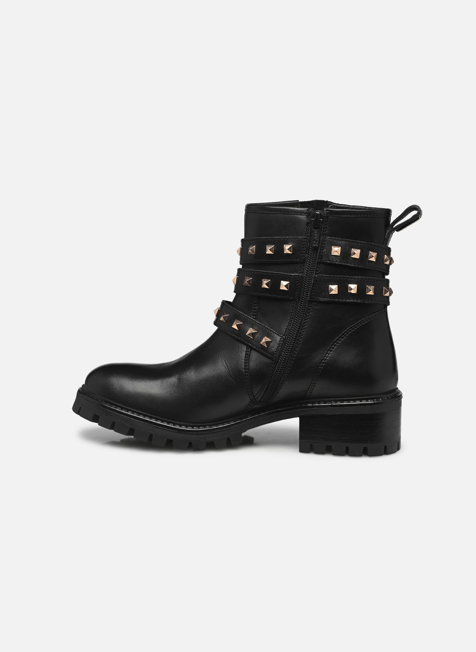 Biker-Stiefeletten ZADIG damen schwarz Les Tropéziennes par M Belarbi Biker-Stiefeletten ZADIG damen schwarz NOIR