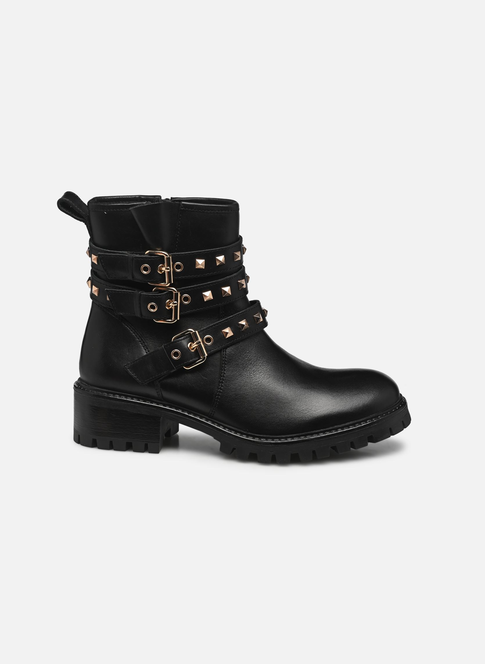 Biker-Stiefeletten ZADIG damen schwarz Les Tropéziennes par M Belarbi Biker-Stiefeletten ZADIG damen schwarz NOIR