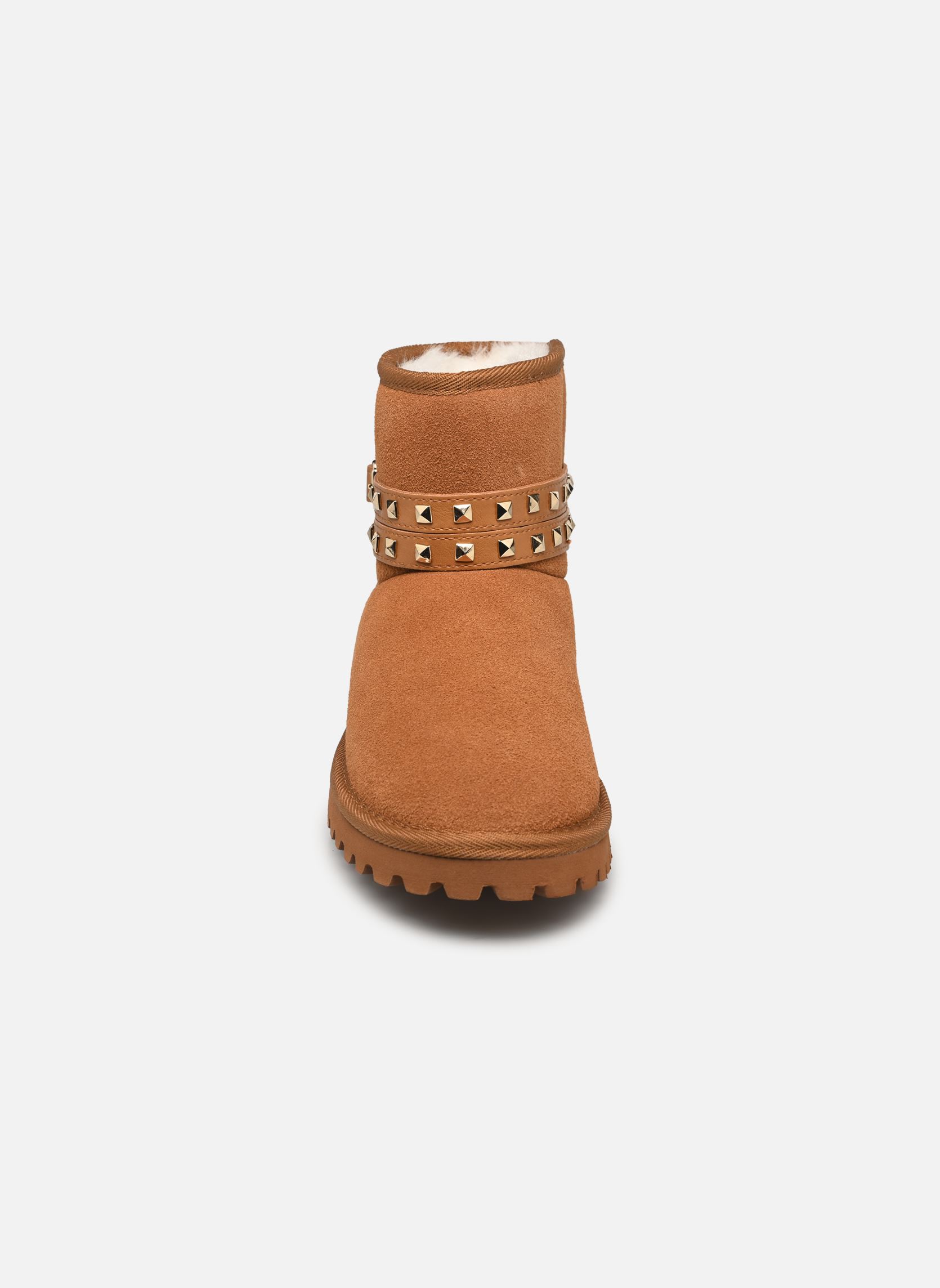 Bottines fourrées CHACHOU femme marron Les Tropéziennes par M Belarbi Bottines fourrées CHACHOU femme marron CAMEL