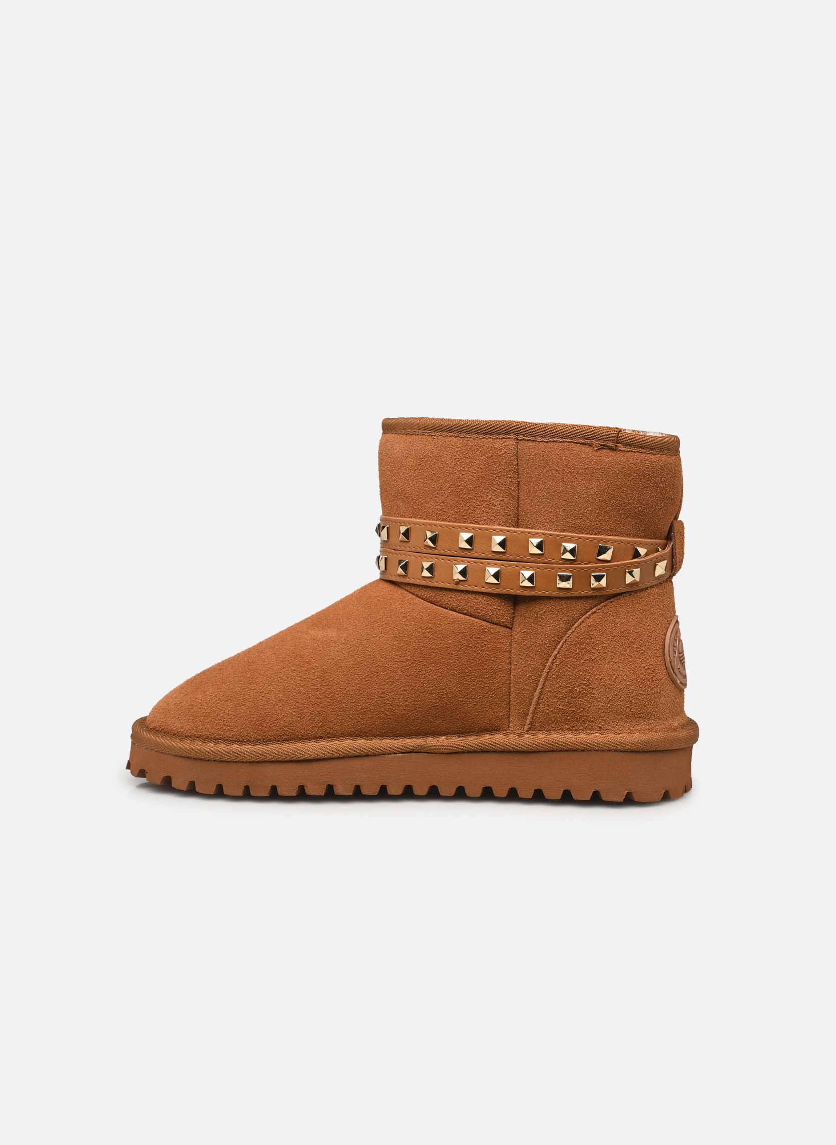Bottines fourrées CHACHOU femme marron Les Tropéziennes par M Belarbi Bottines fourrées CHACHOU femme marron CAMEL
