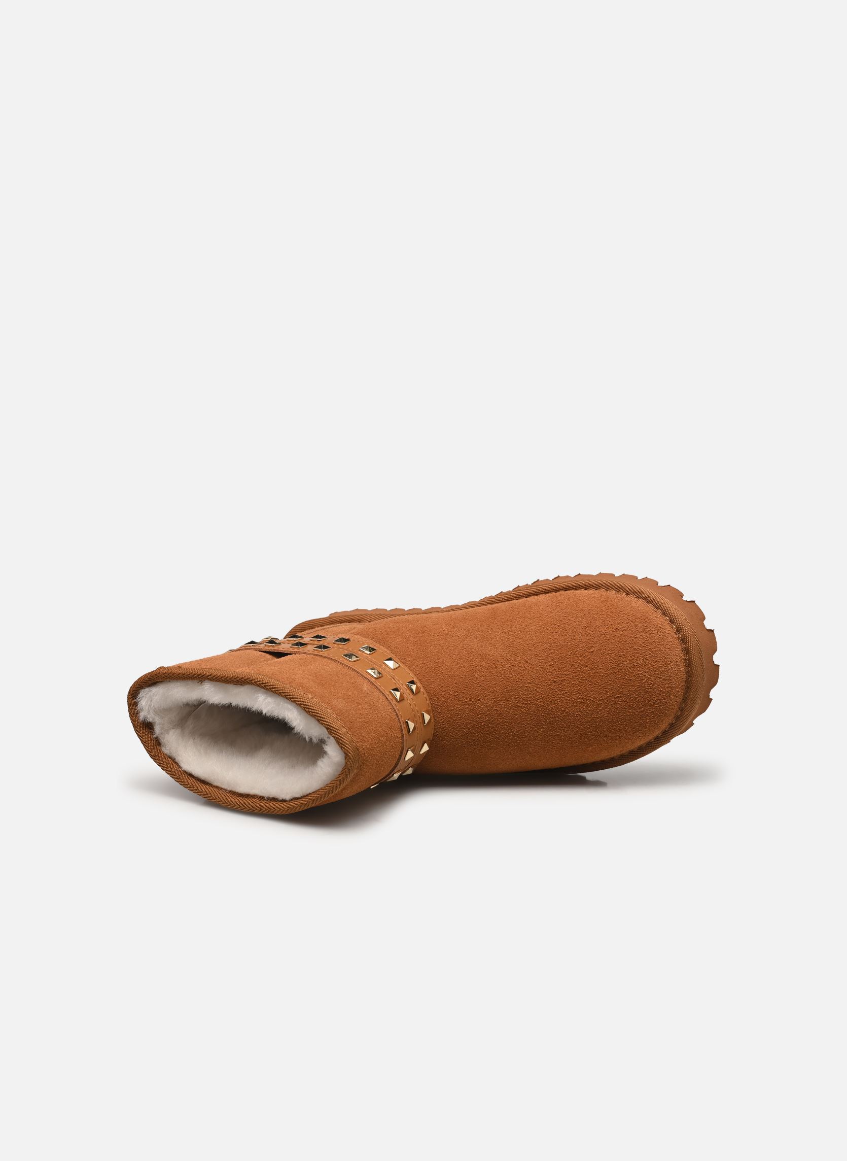 Bottines fourrées CHACHOU femme marron Les Tropéziennes par M Belarbi Bottines fourrées CHACHOU femme marron CAMEL