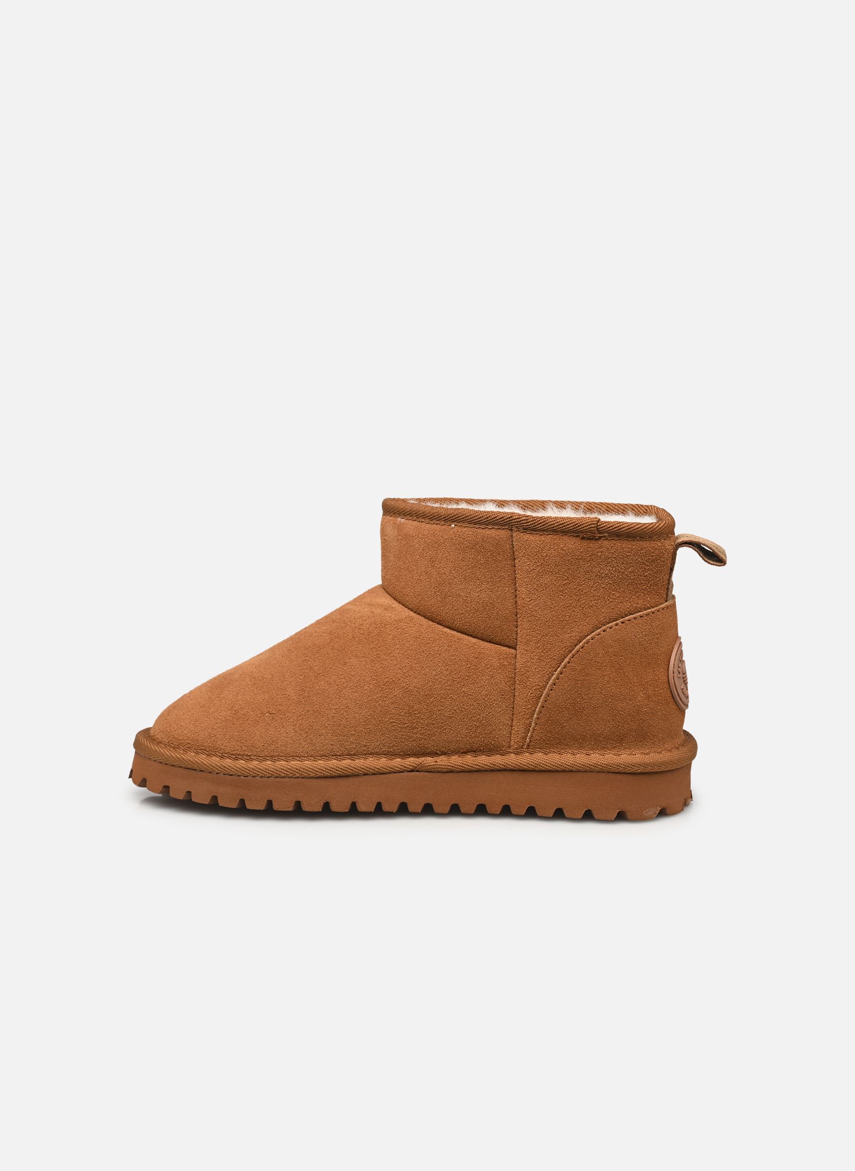 Bottines fourrées CHAKIR femme marron Les Tropéziennes par M Belarbi Bottines fourrées CHAKIR femme marron CAMEL