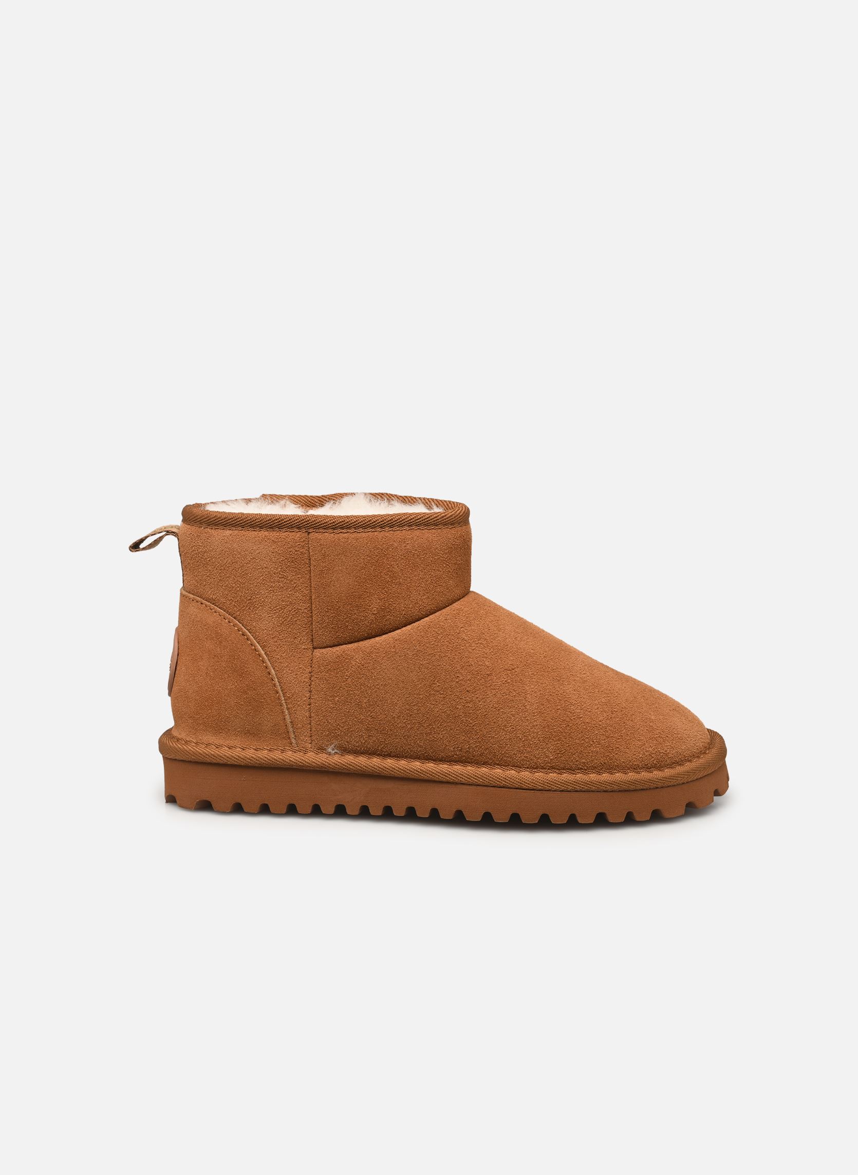 Bottines fourrées CHAKIR femme marron Les Tropéziennes par M Belarbi Bottines fourrées CHAKIR femme marron CAMEL