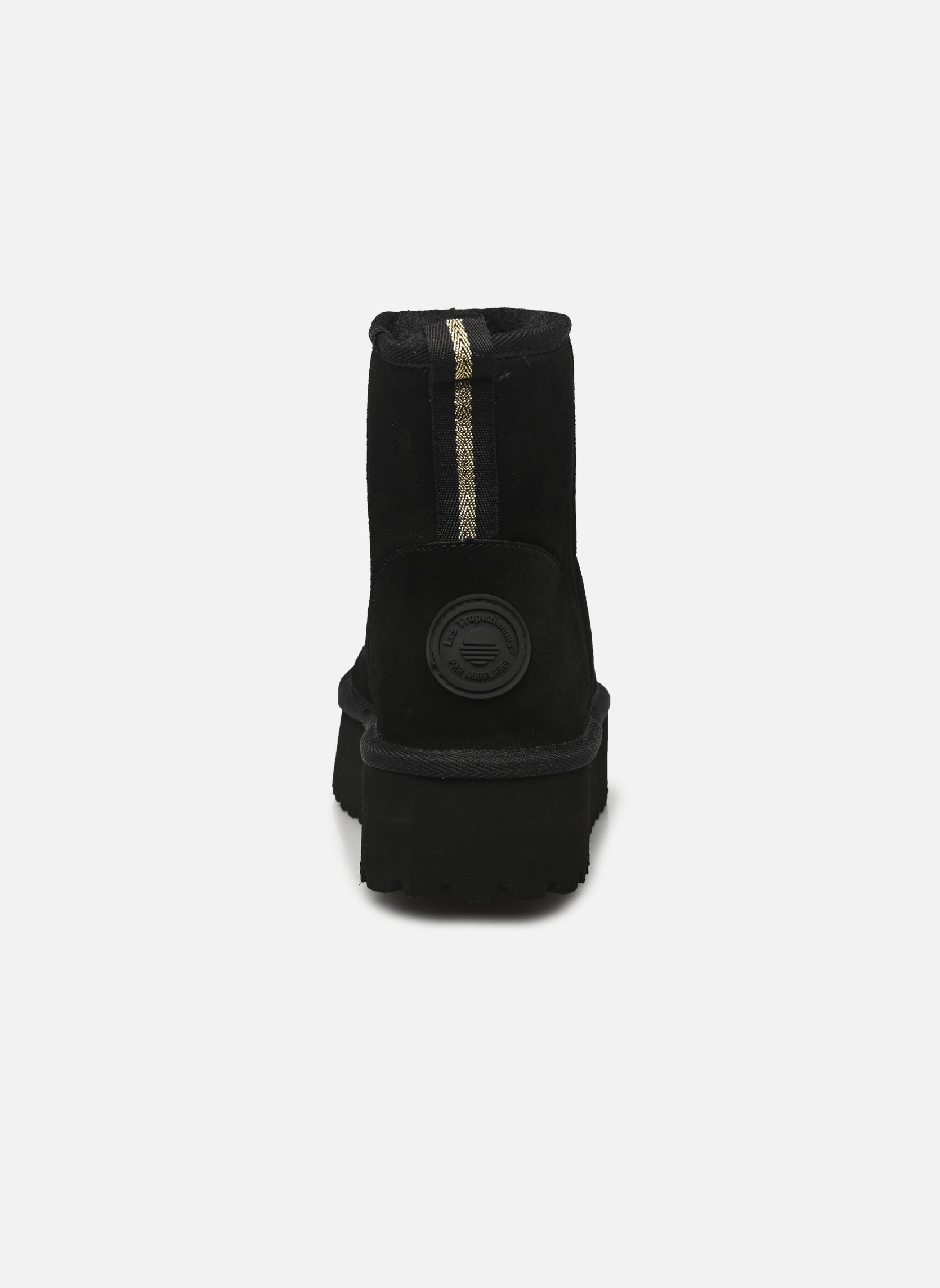 Botines forrados CHILLTOP mujer negro Les Tropéziennes par M Belarbi Botines forrados CHILLTOP mujer negro Noir