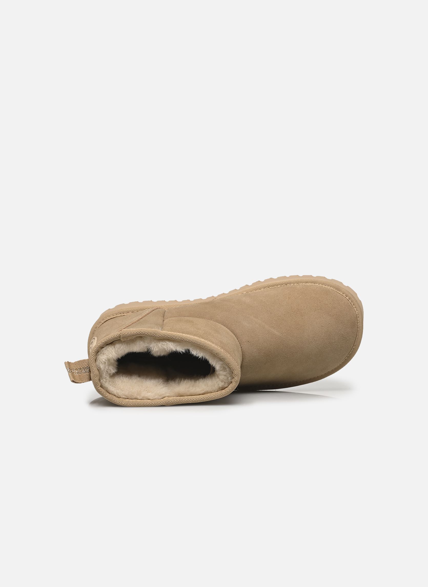 Botines forrados CHILLTOP mujer beige Les Tropéziennes par M Belarbi Botines forrados CHILLTOP mujer beige SABLE
