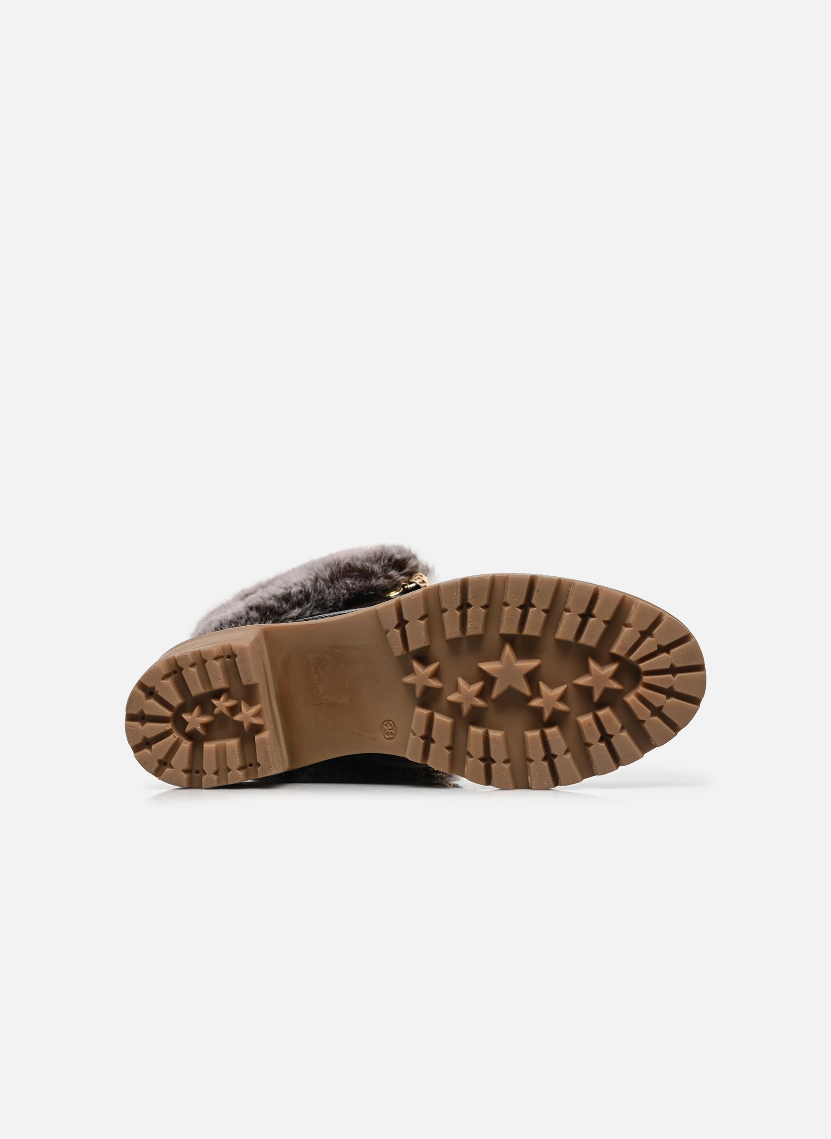 Geschnürte Stiefeletten ROSENN damen schwarz Les Tropéziennes par M Belarbi Geschnürte Stiefeletten ROSENN damen schwarz NOIR VERNIS