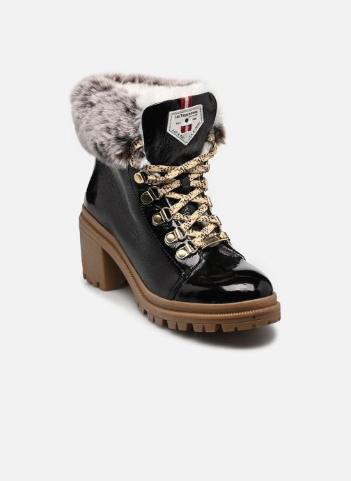 Les Tropéziennes par M Belarbi Bottines à lacets ROSENN femme noir