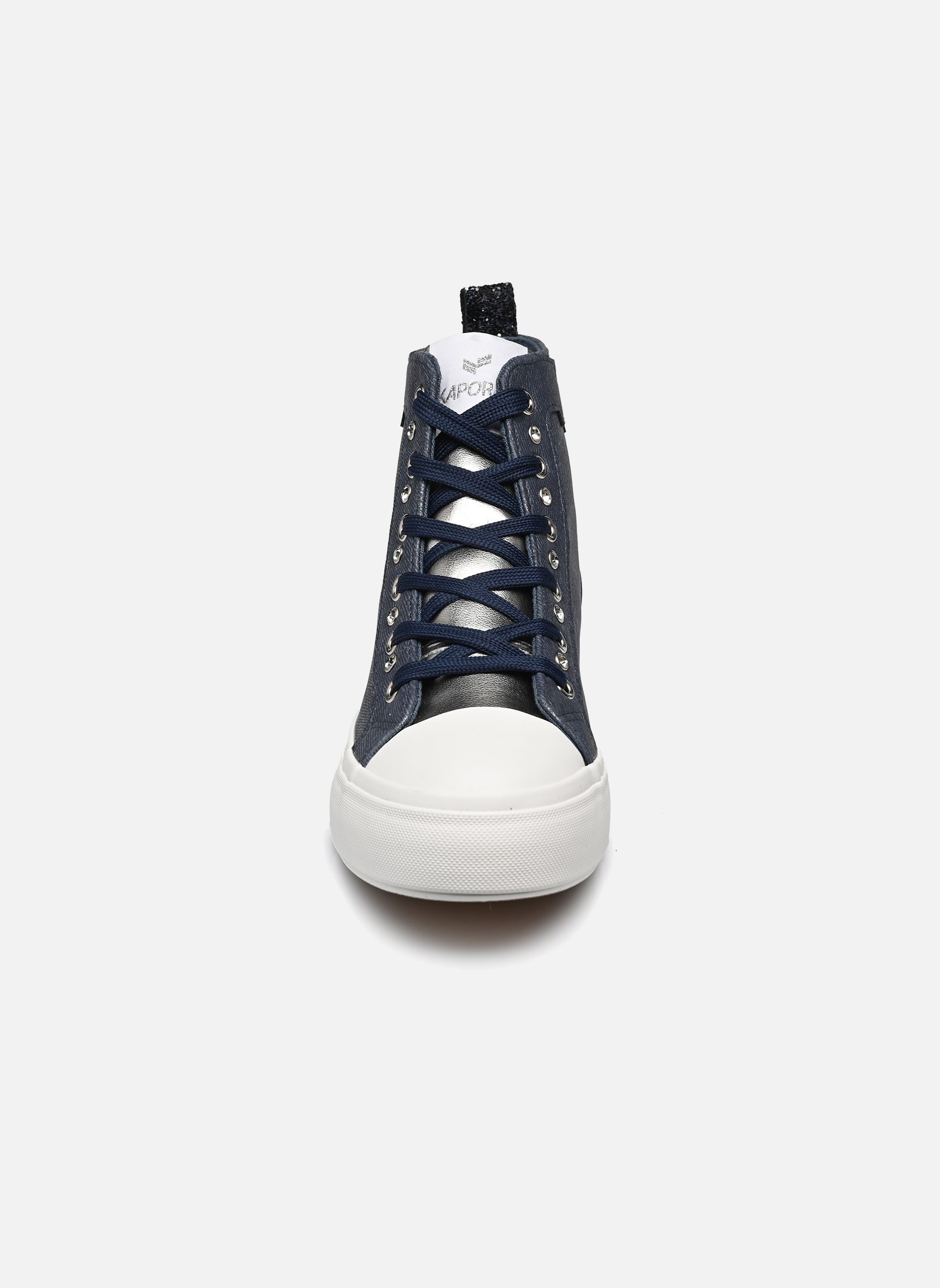 Leinen-Sneaker Tattoo damen blau Kaporal Leinen-Sneaker Tattoo damen blau BLEU IRISE