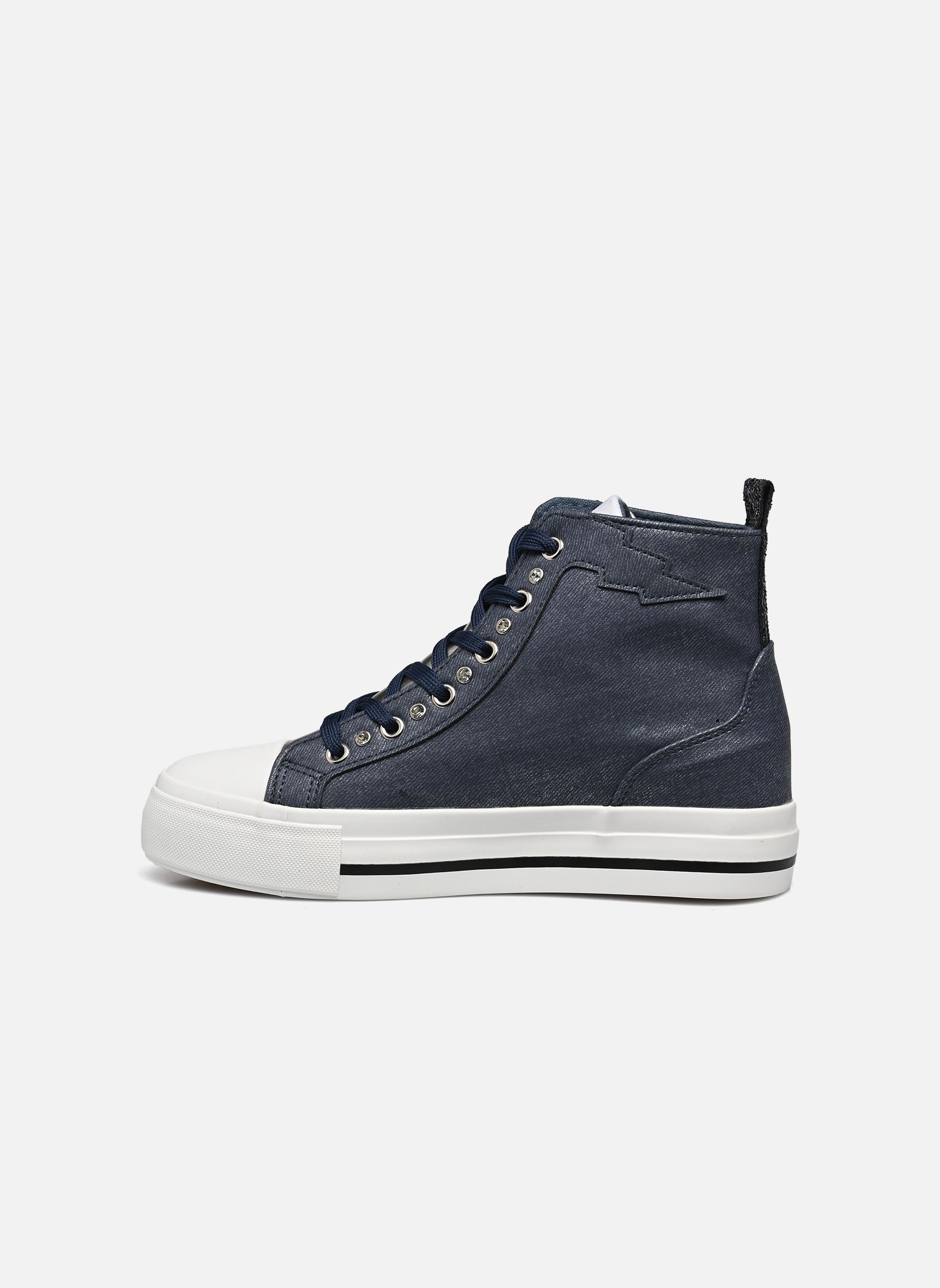 Leinen-Sneaker Tattoo damen blau Kaporal Leinen-Sneaker Tattoo damen blau BLEU IRISE