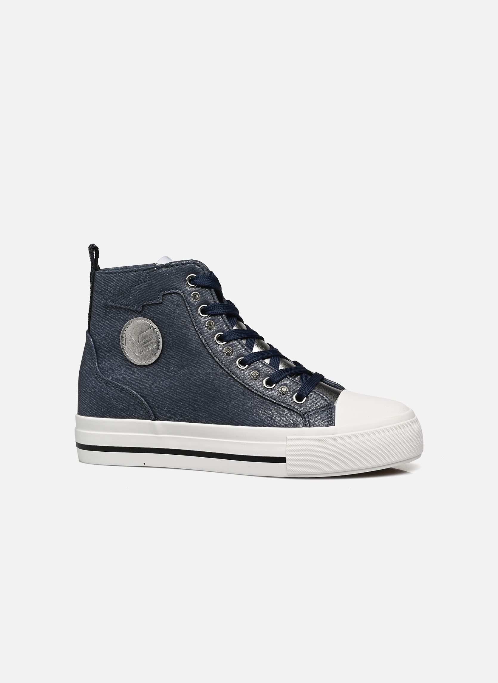 Leinen-Sneaker Tattoo damen blau Kaporal Leinen-Sneaker Tattoo damen blau BLEU IRISE