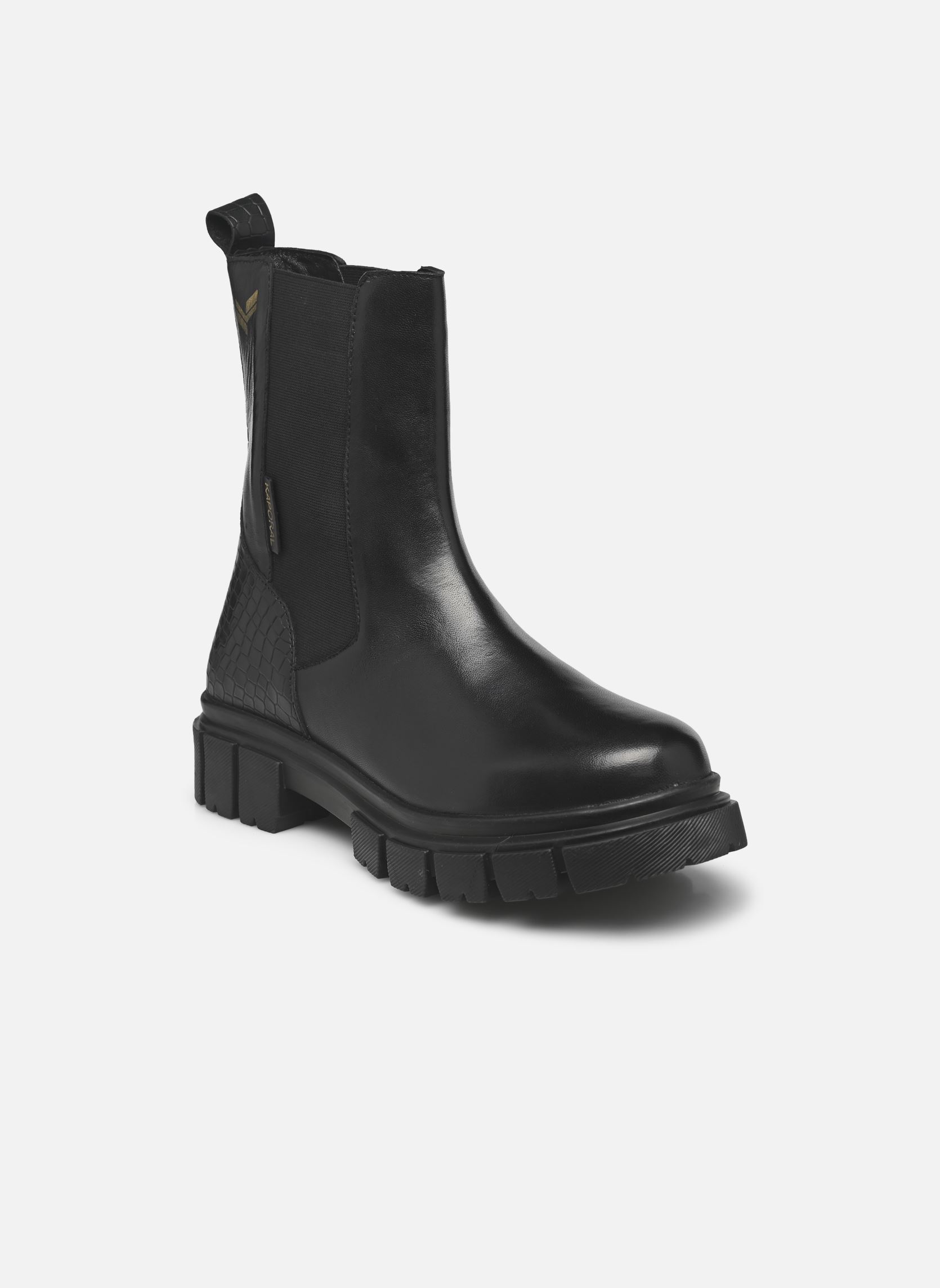 Boots Kaporal Bottine Montante Cuir Jelly - vue 2