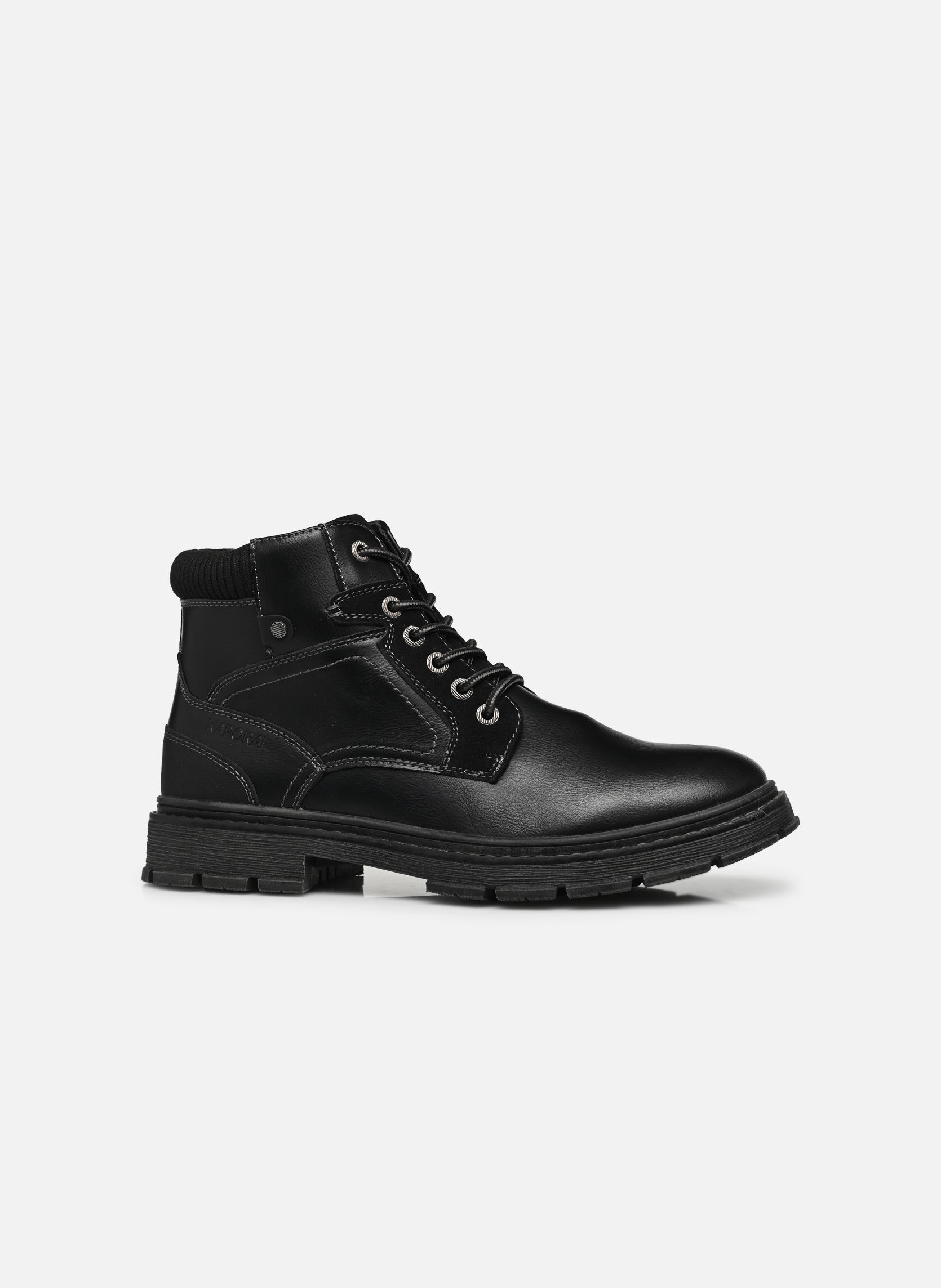 Geschnürte Stiefeletten Fitron herren schwarz Kaporal Geschnürte Stiefeletten Fitron herren schwarz NOIR