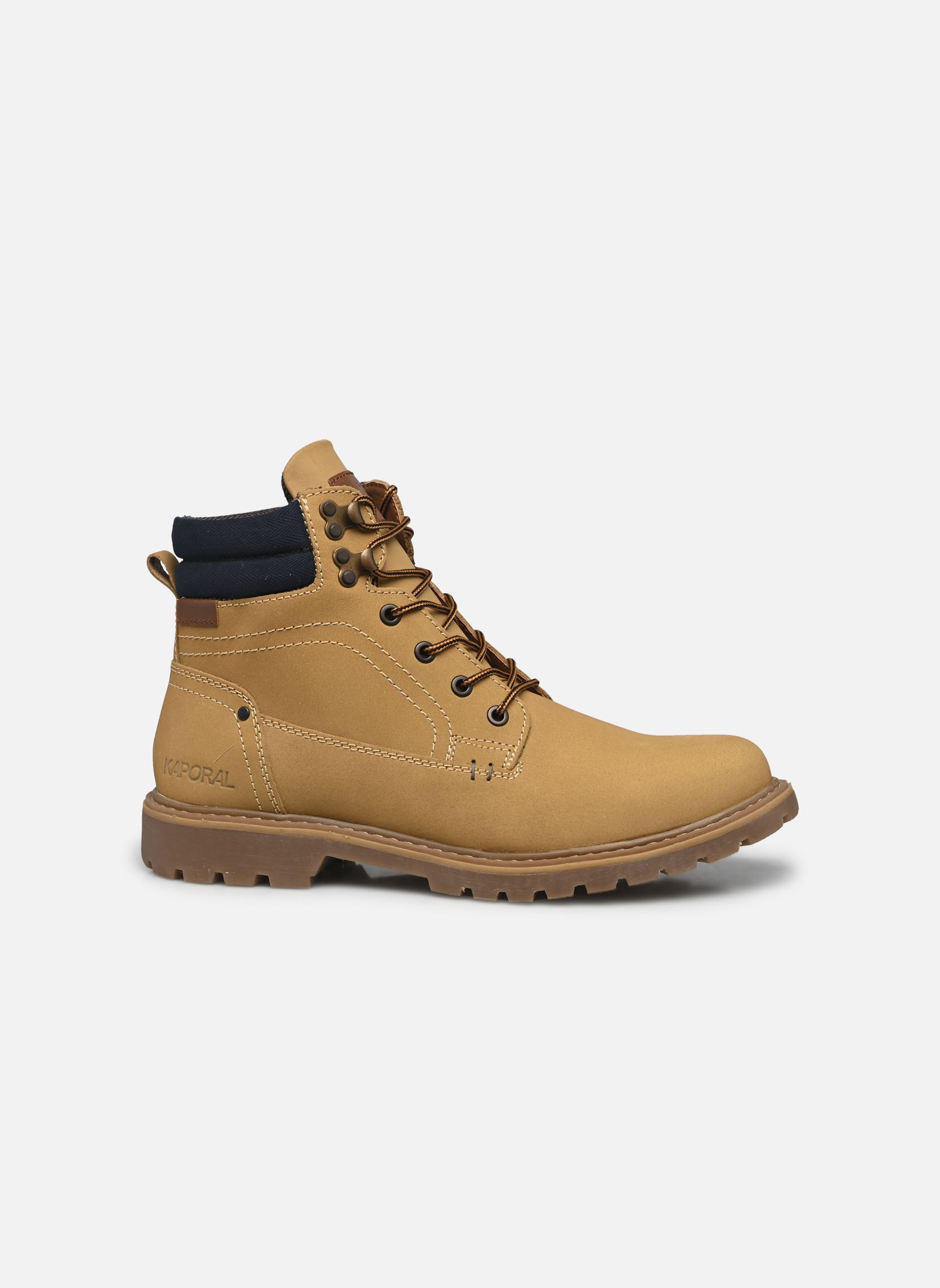 Bottines à lacets Sergio homme jaune Kaporal Bottines à lacets Sergio homme jaune CAMEL