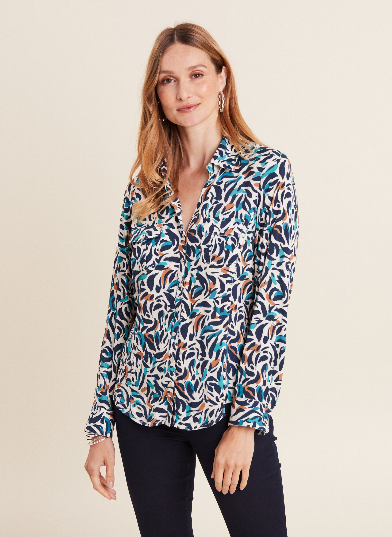 Chemises CAMIPAINT femme multicolore Bréal Chemises CAMIPAINT femme multicolore Multicouleur