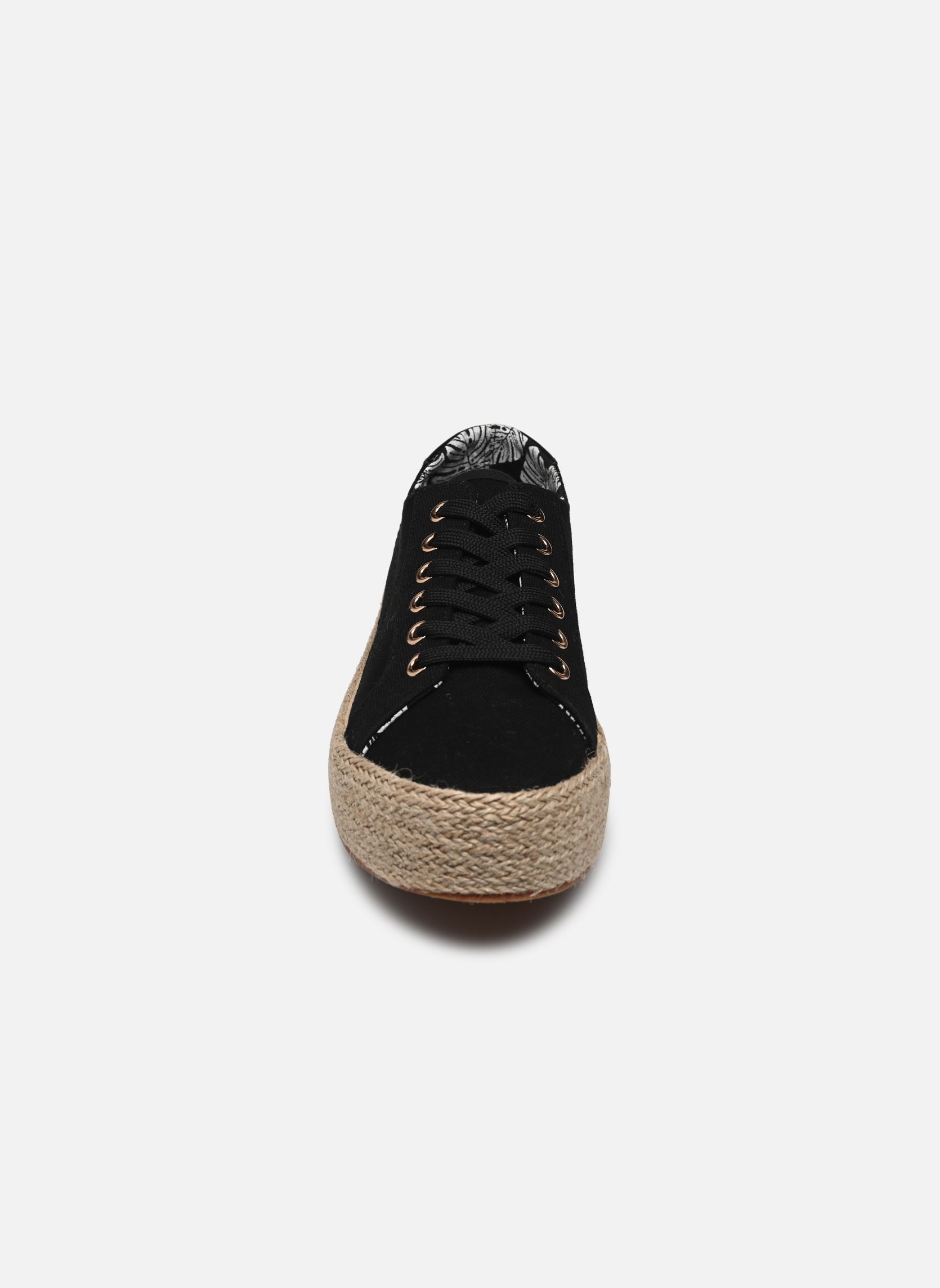 Espadrilles compensées et plateformes Espadrilles THALULA femme noir MADE BY Espadrilles compensées et plateformes Espadrilles THALULA femme noir Noir