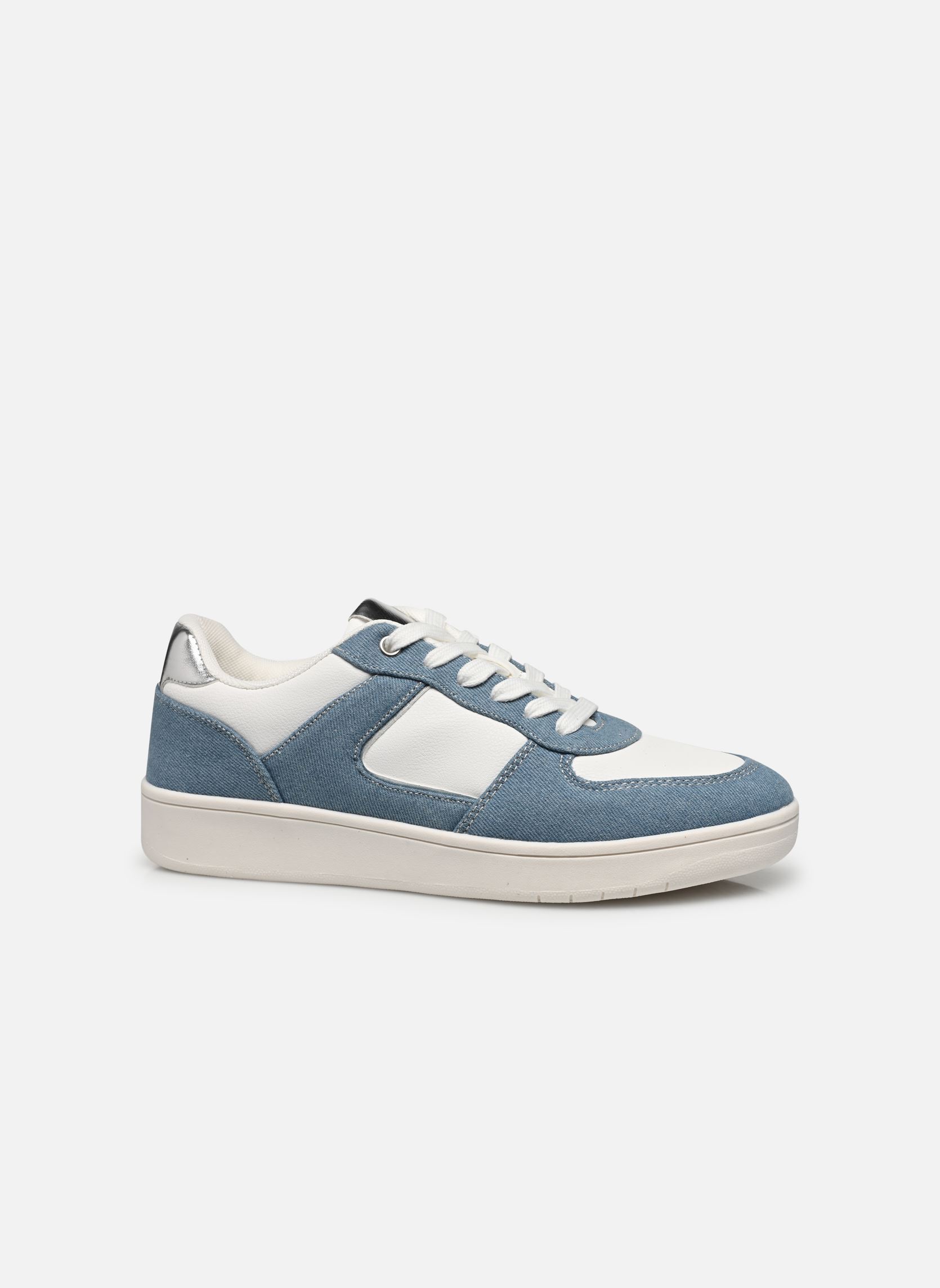 Niedrige Sneaker Baskets THANA damen weiß MADE BY Niedrige Sneaker Baskets THANA damen weiß BLANC