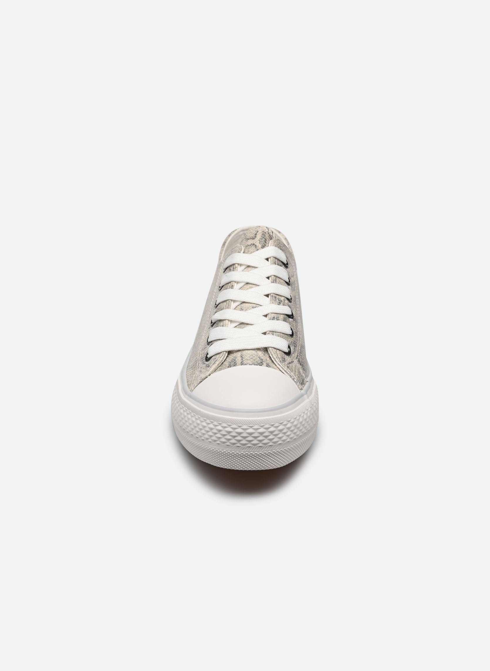 Niedrige Sneaker Baskets THASJA damen silber MADE BY Niedrige Sneaker Baskets THASJA damen silber ARGENT