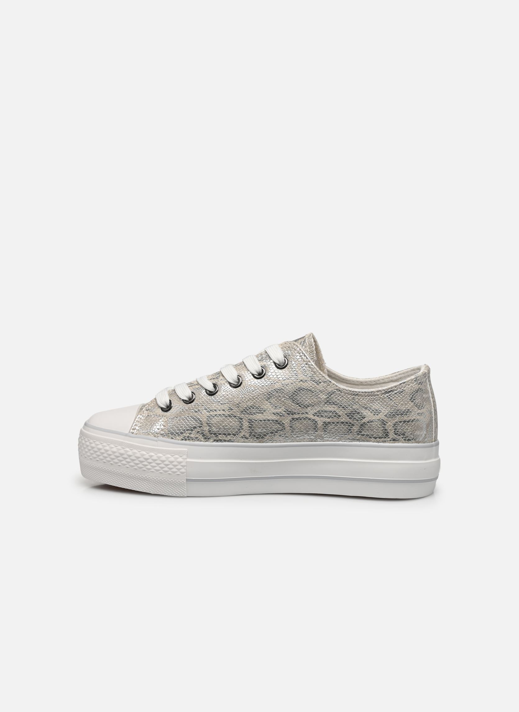 Niedrige Sneaker Baskets THASJA damen silber MADE BY Niedrige Sneaker Baskets THASJA damen silber ARGENT