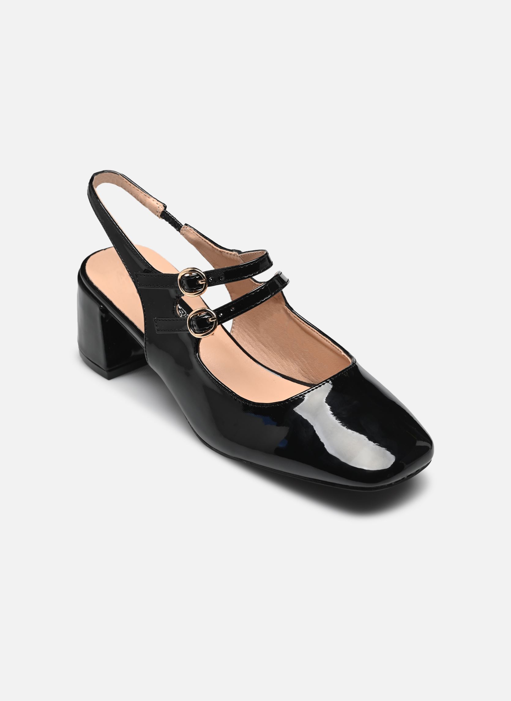 Décolleté con cinturino Babies sling back THIVIA donna nero MADE BY Décolleté con cinturino Babies sling back THIVIA donna nero NOIR