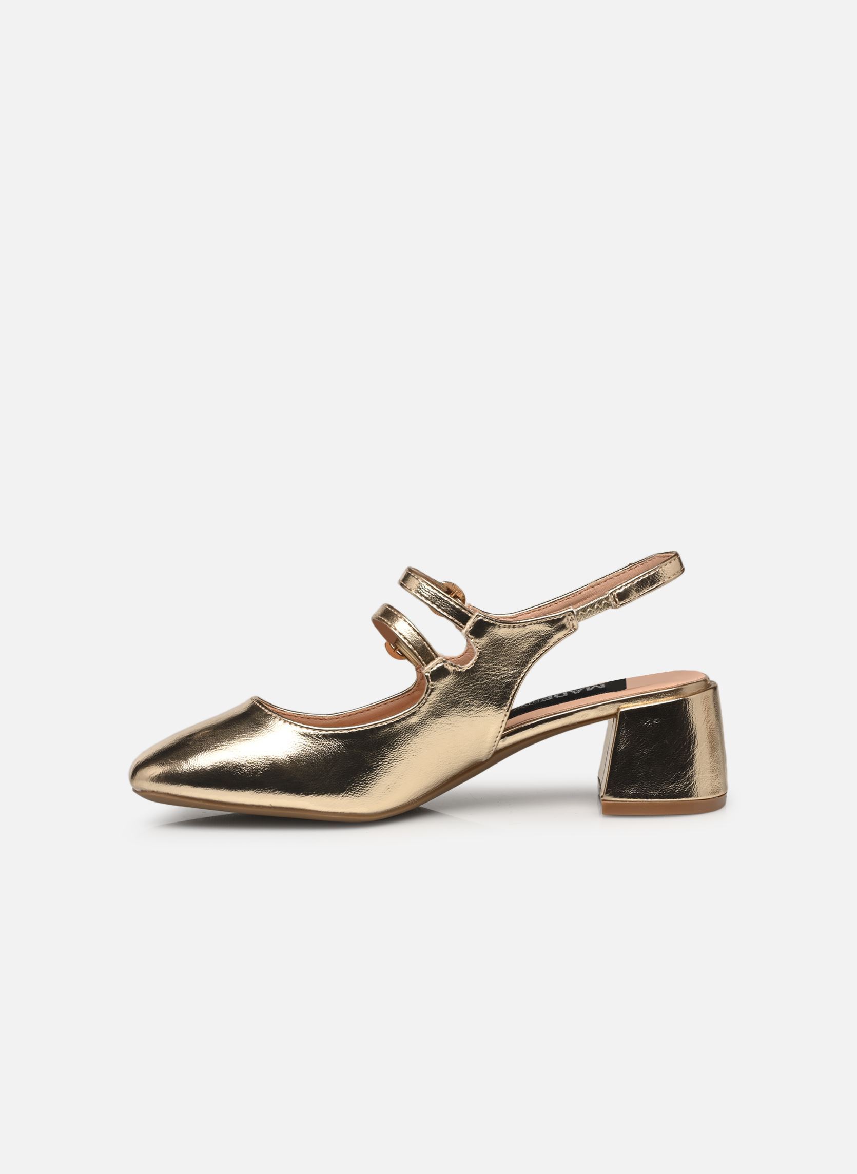 Zapatos de tacón con correas Babies sling back THIVIA mujer oro y bronce MADE BY Zapatos de tacón con correas Babies sling back THIVIA mujer oro y bronce Gold