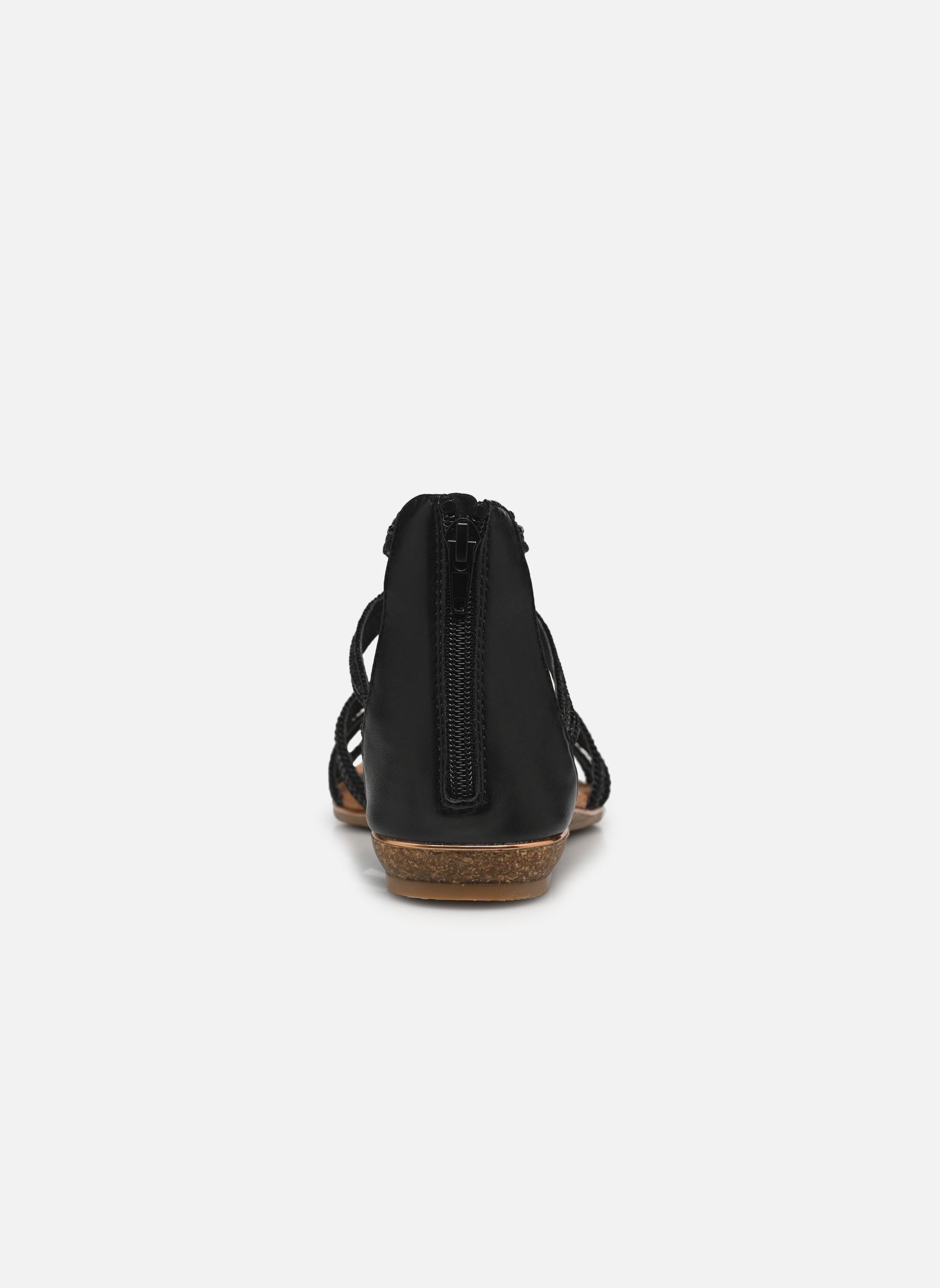 Sandali piatti Sandales THESSE donna nero MADE BY Sandali piatti Sandales THESSE donna nero Noir