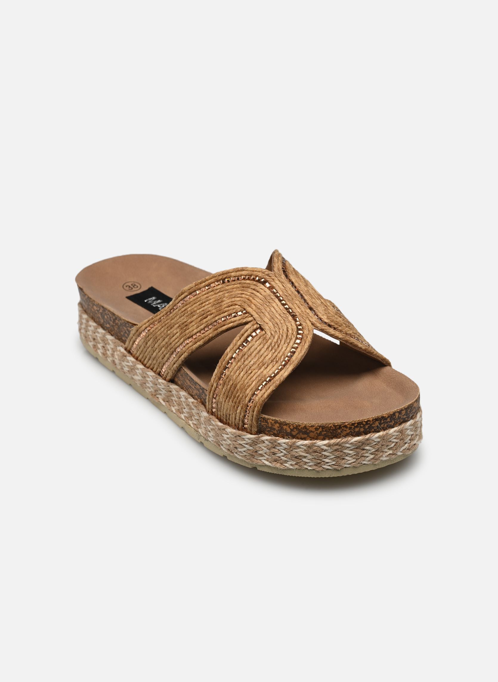Zuecos y mules mules THEMULE mujer marrón MADE BY Zuecos y mules mules THEMULE mujer marrón CAMEL