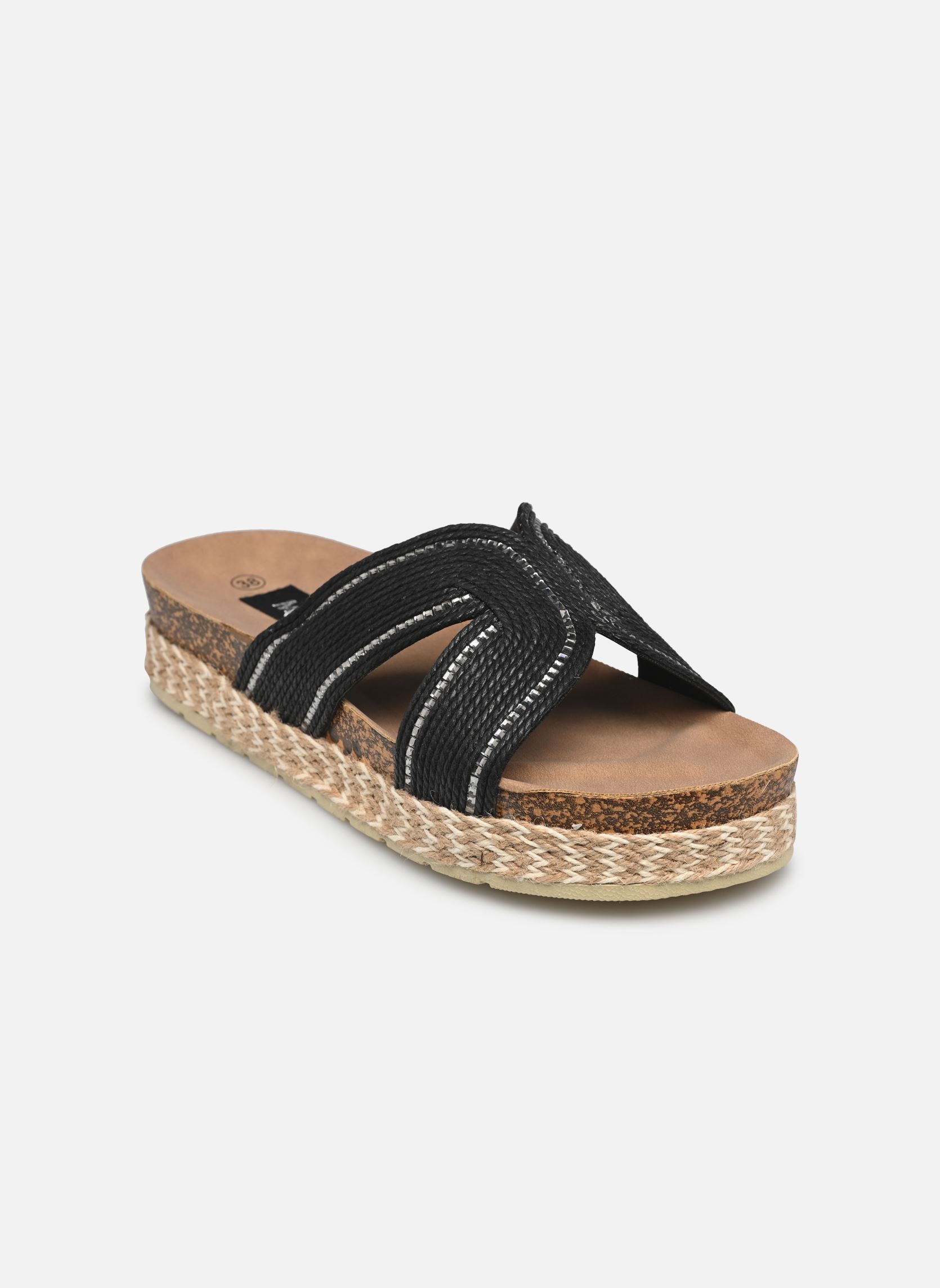 Pantoletten und Clogs mules THEMULE damen schwarz MADE BY Pantoletten und Clogs mules THEMULE damen schwarz Noir