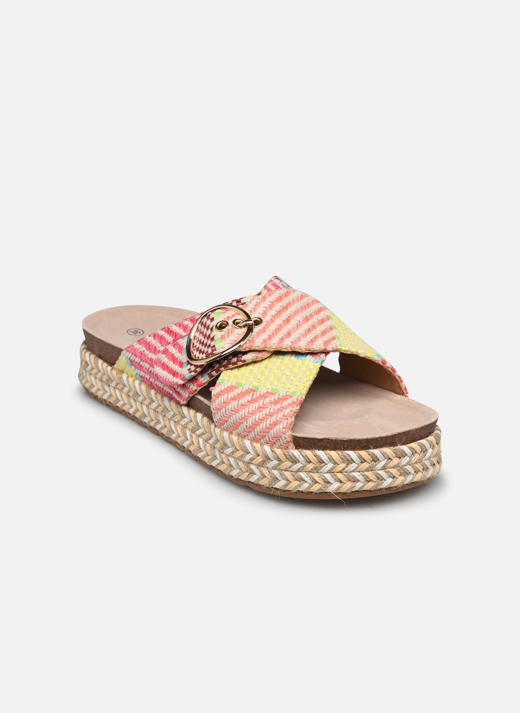 Zuecos y mules mules THIRAFI mujer rosa MADE BY Zuecos y mules mules THIRAFI mujer rosa FUCHSIA