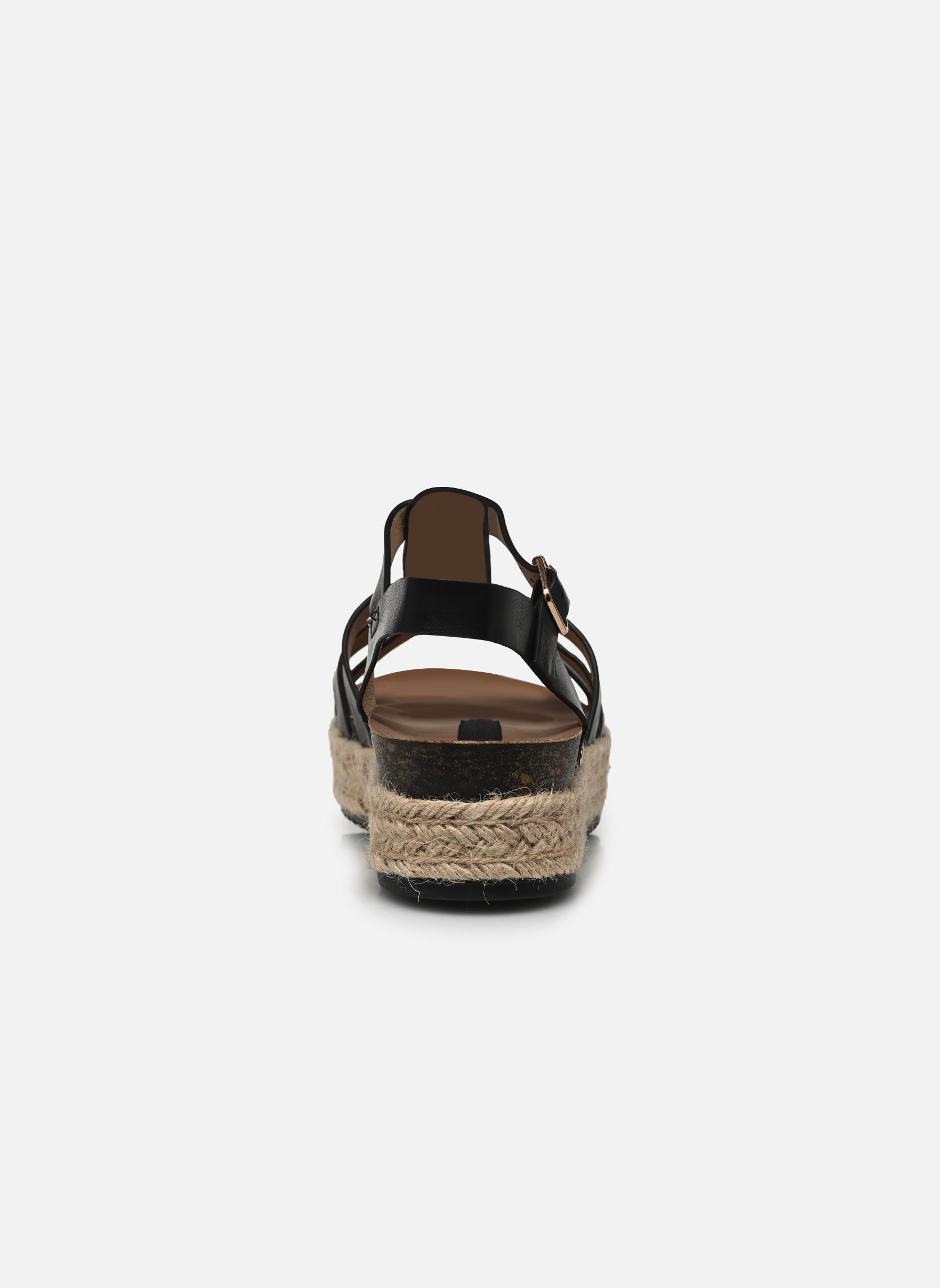 Keil- und Plateausandalen Sandales THABLOC damen schwarz MADE BY Keil- und Plateausandalen Sandales THABLOC damen schwarz NOIR