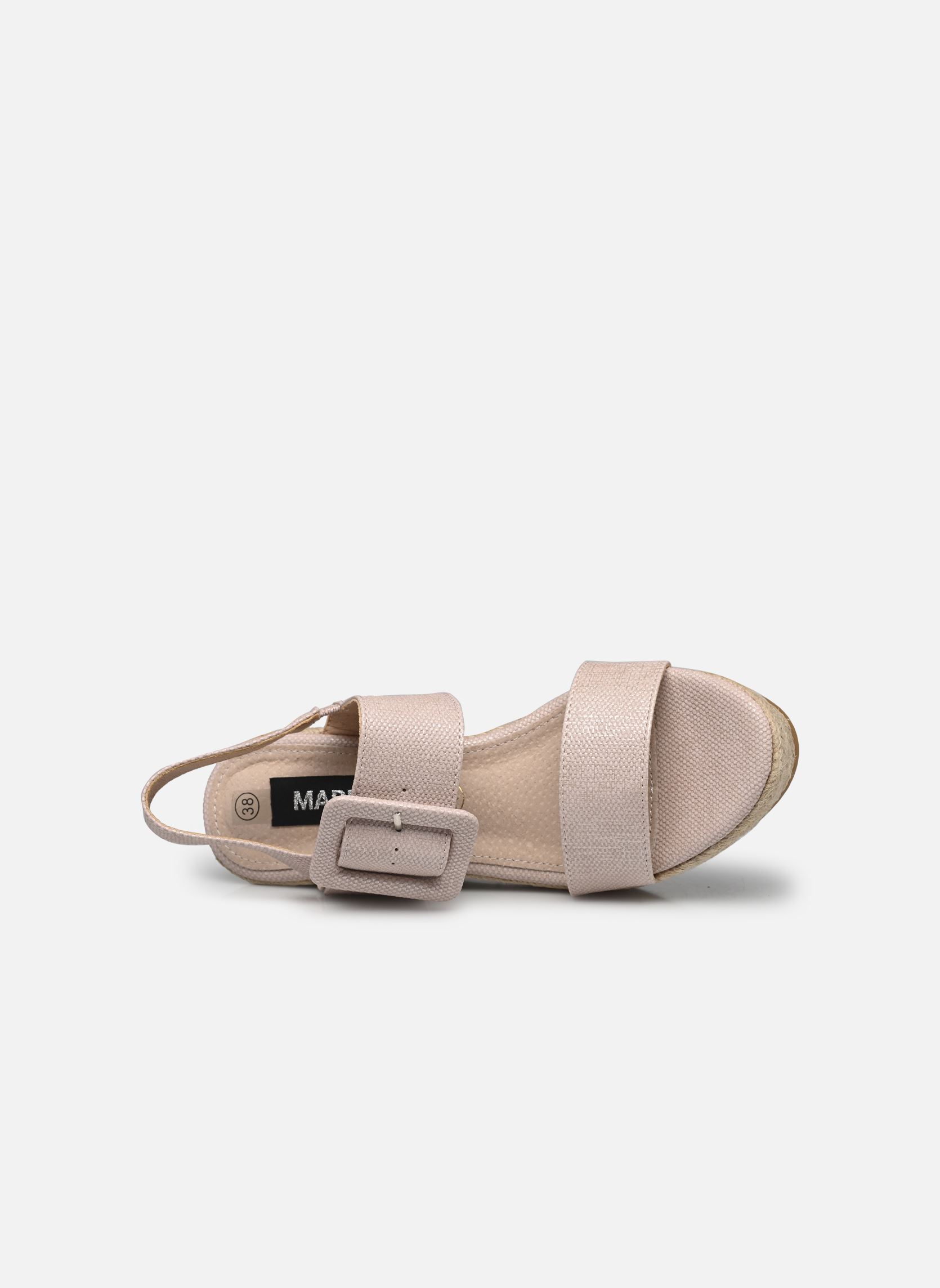 Espadrillas con zeppa e plateau Espadrille THADRILLE donna rosa MADE BY Espadrillas con zeppa e plateau Espadrille THADRILLE donna rosa ROSE