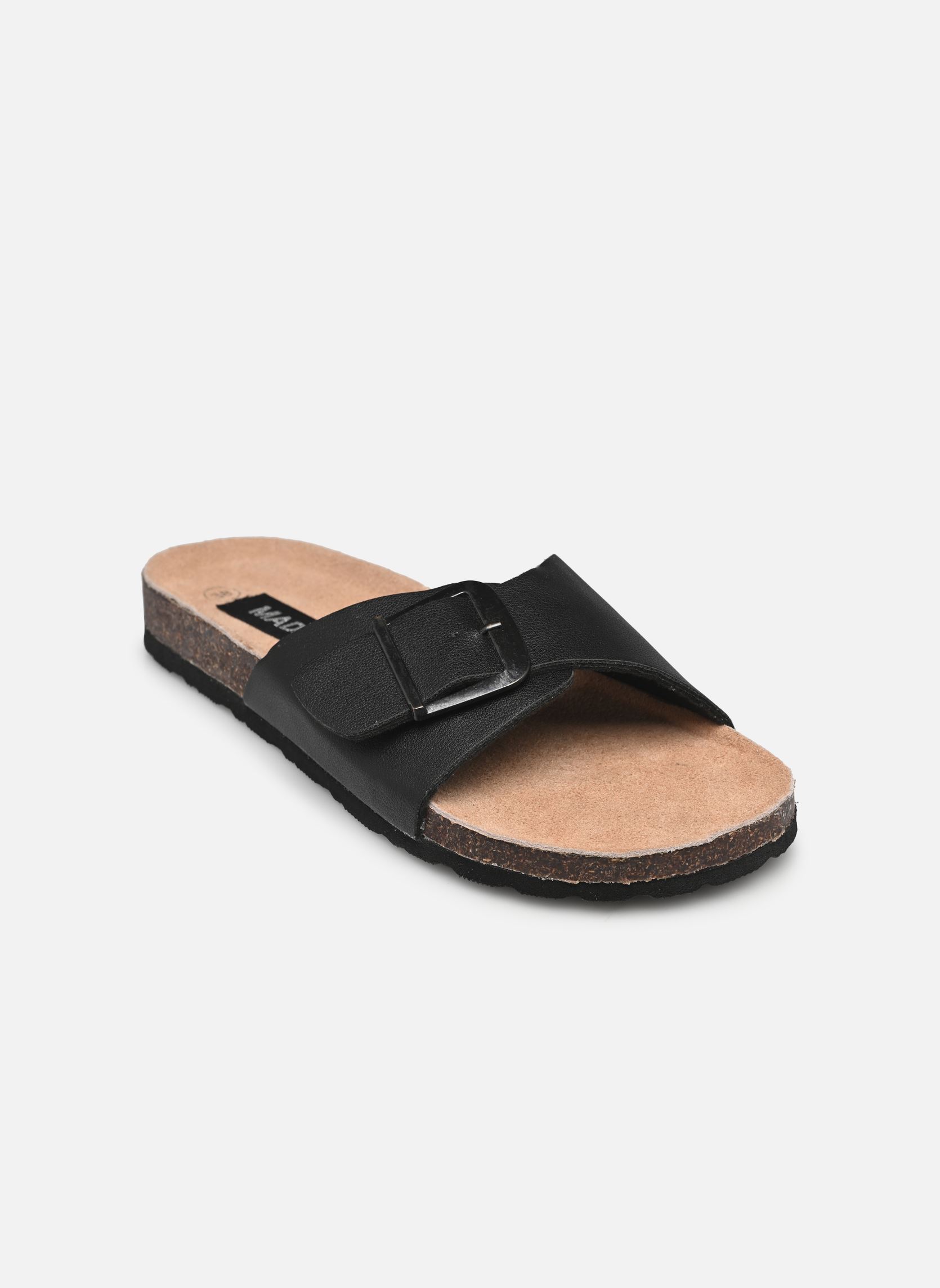 Pantoletten und Clogs mules THIDA damen schwarz MADE BY Pantoletten und Clogs mules THIDA damen schwarz NOIR