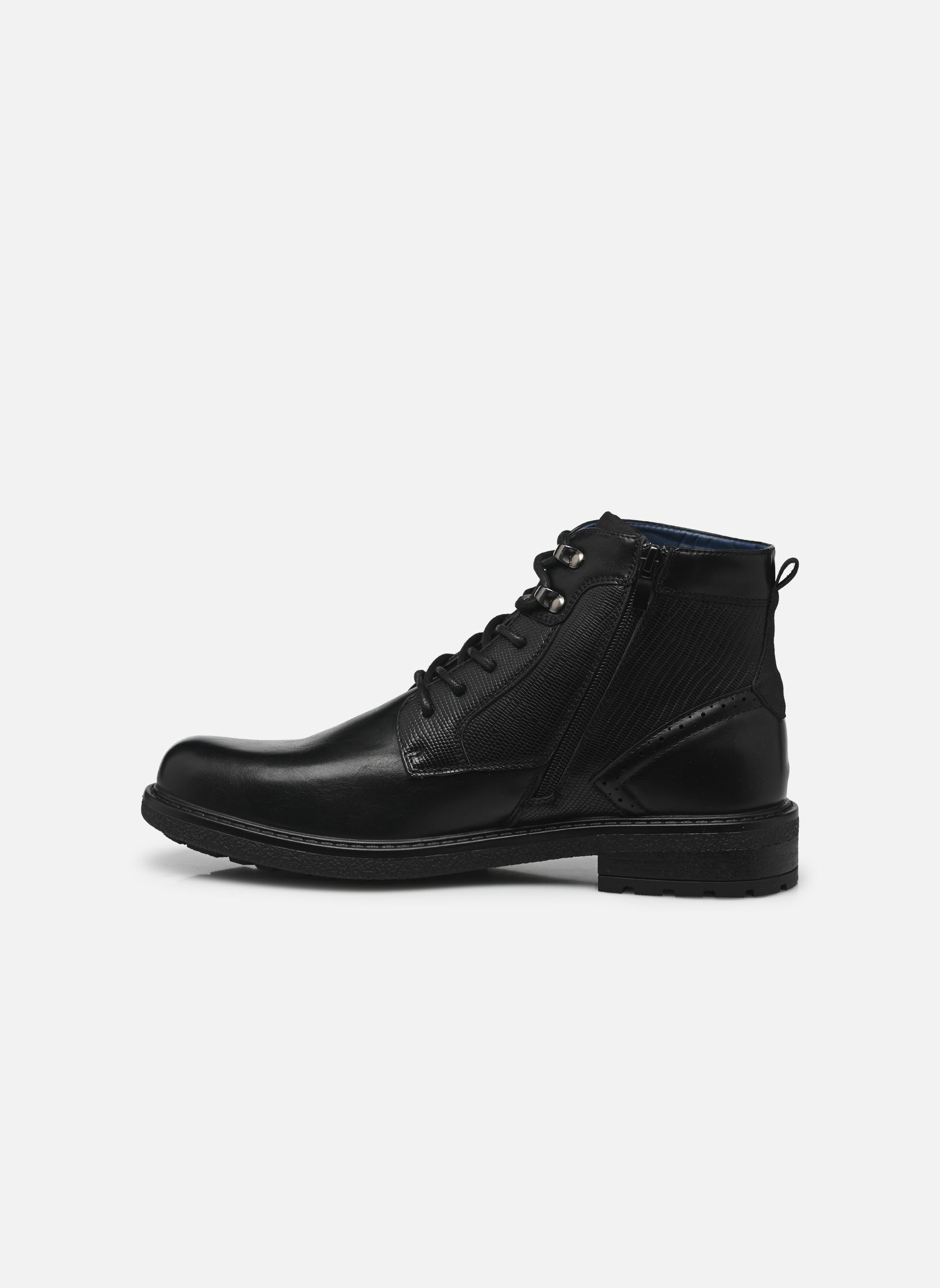 Bottines à lacets THOCET homme noir MADE BY Bottines à lacets THOCET homme noir NOIR