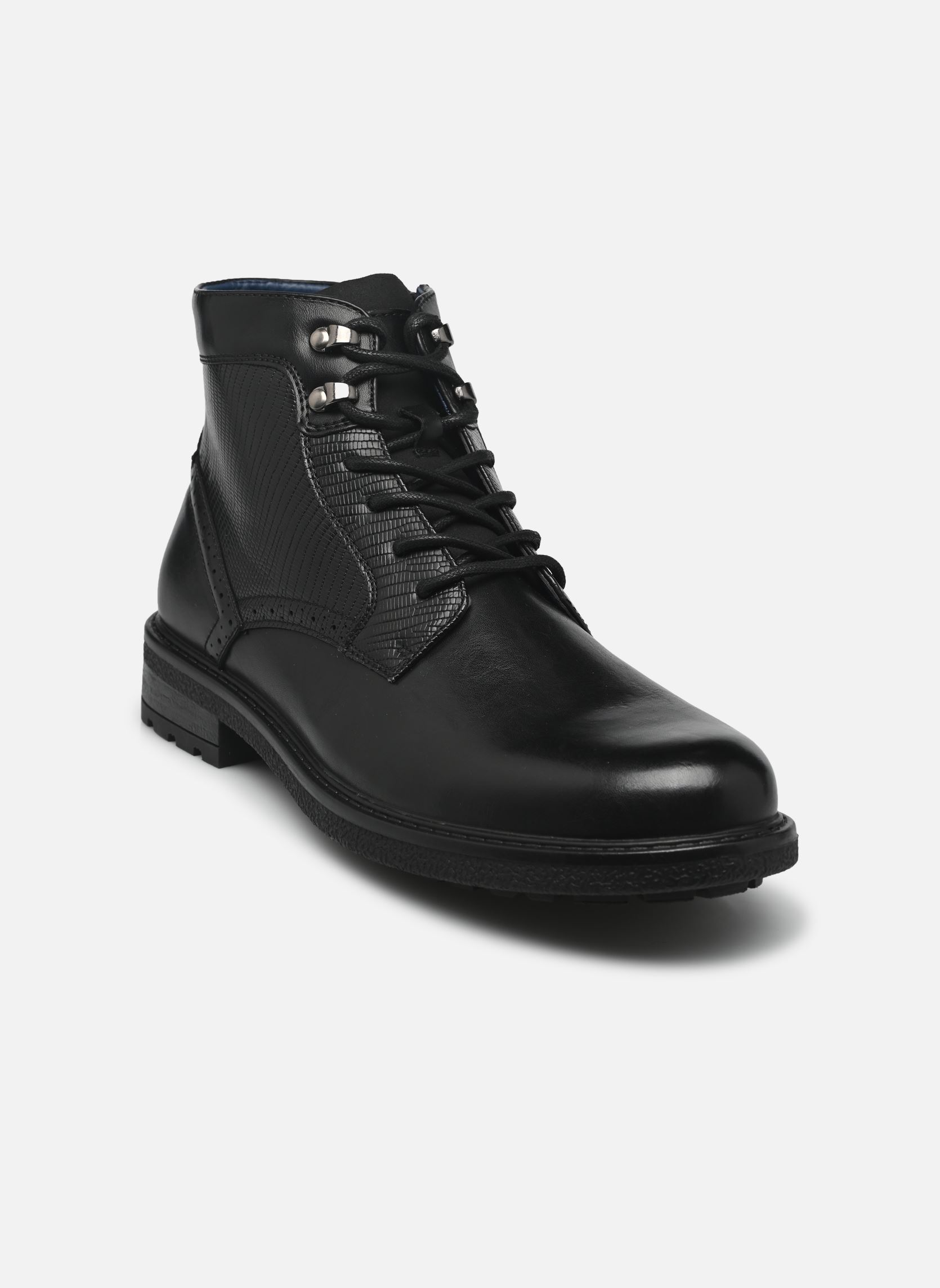 Bottines à lacets THOCET homme noir MADE BY Bottines à lacets THOCET homme noir NOIR