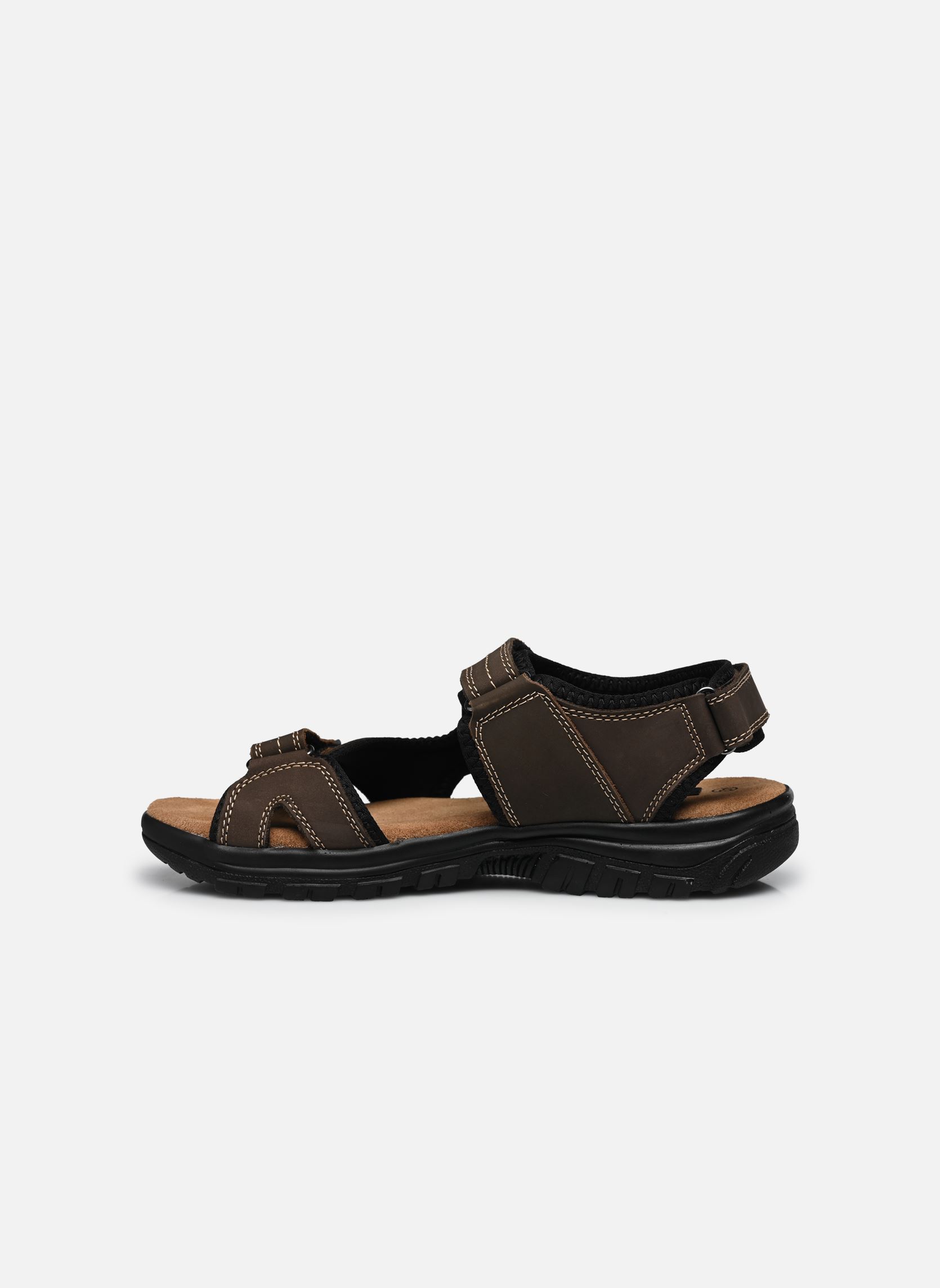 Badeschlappen Sandales THEMEY LEATHER herren braun MADE BY Badeschlappen Sandales THEMEY LEATHER herren braun MARRON