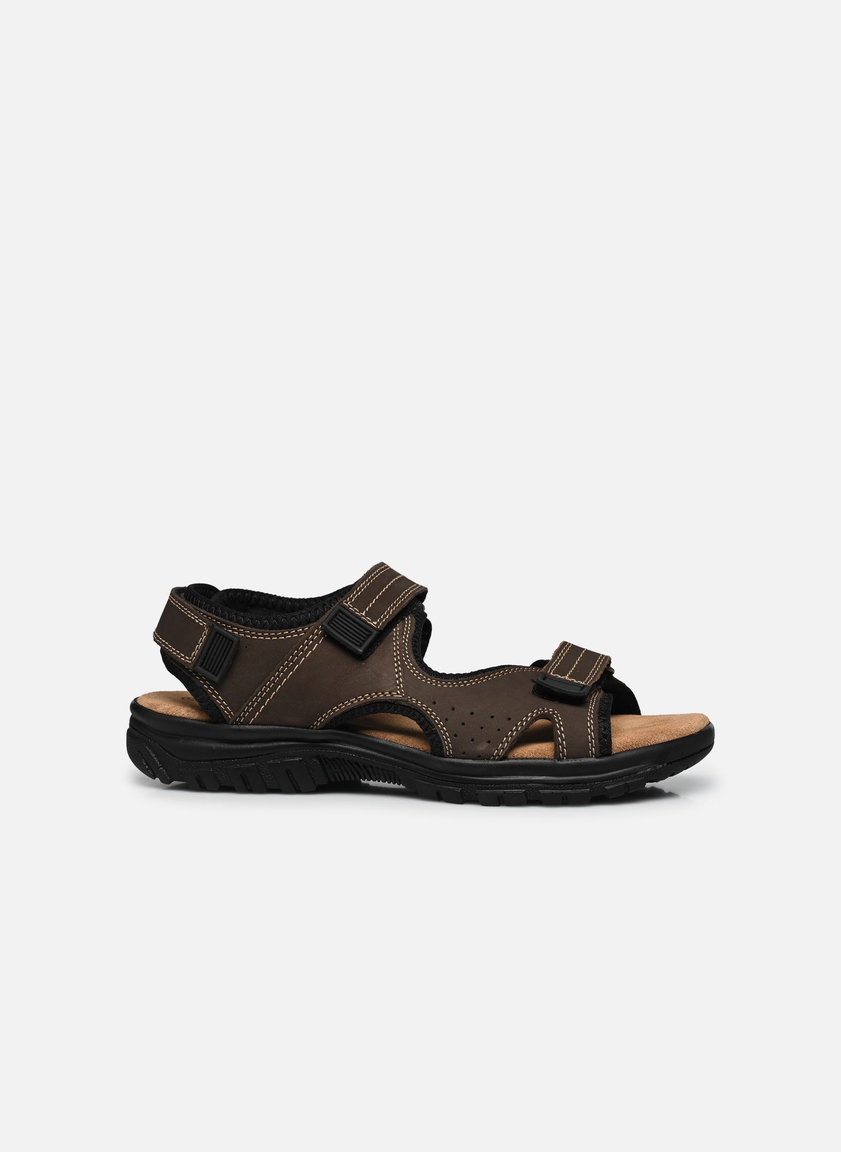 Badeschlappen Sandales THEMEY LEATHER herren braun MADE BY Badeschlappen Sandales THEMEY LEATHER herren braun MARRON