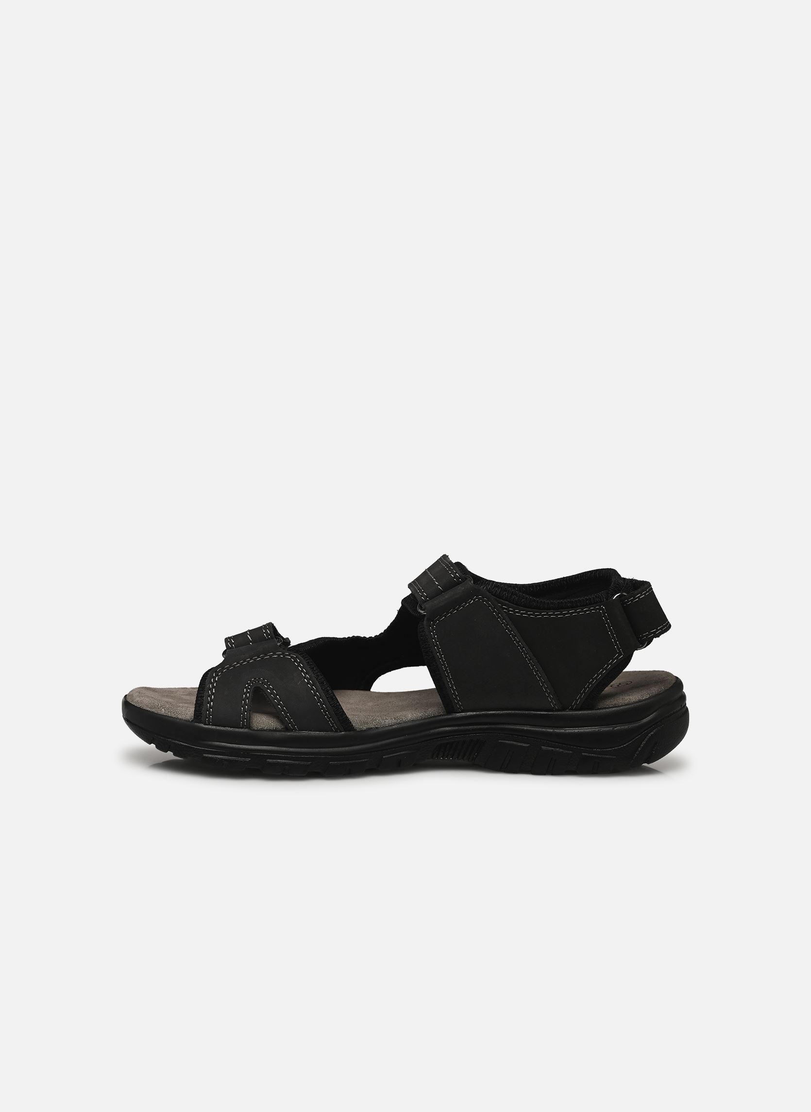 Badeschlappen Sandales THEMEY LEATHER herren schwarz MADE BY Badeschlappen Sandales THEMEY LEATHER herren schwarz NOIR