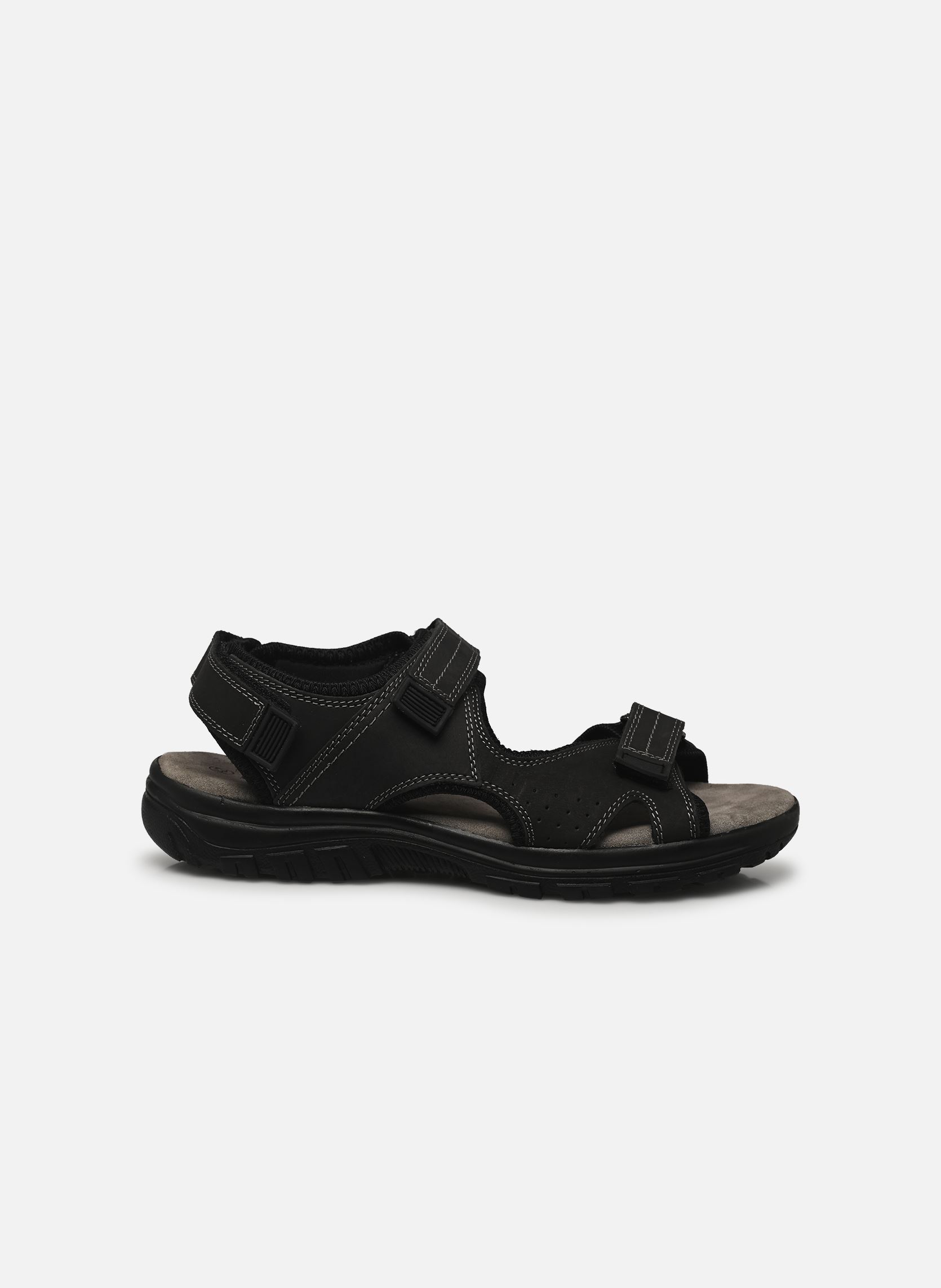 Badeschlappen Sandales THEMEY LEATHER herren schwarz MADE BY Badeschlappen Sandales THEMEY LEATHER herren schwarz NOIR