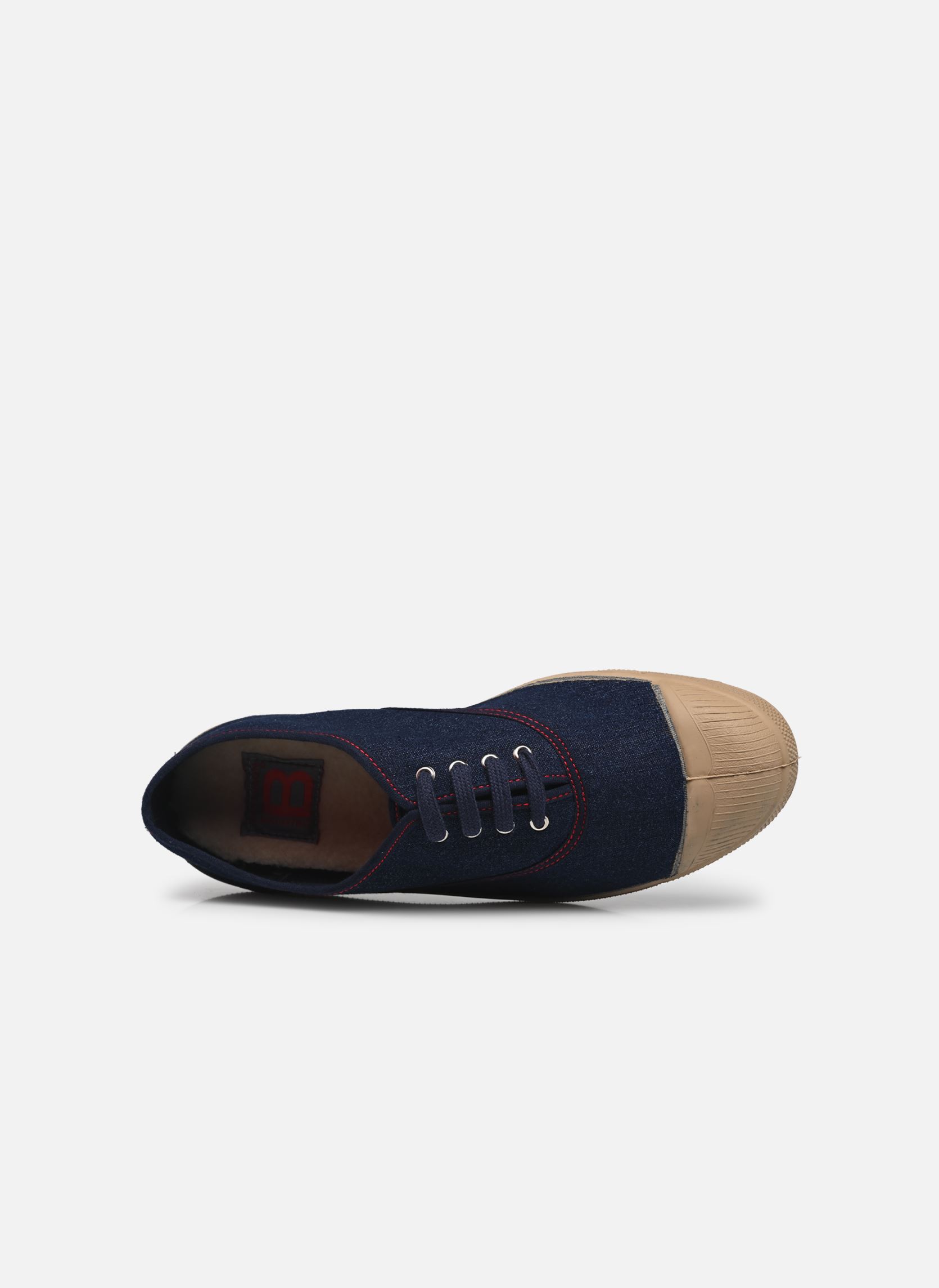 Baskets toile Lacet Denim Brut W femme bleu Bensimon Baskets toile Lacet Denim Brut W femme bleu DENIM