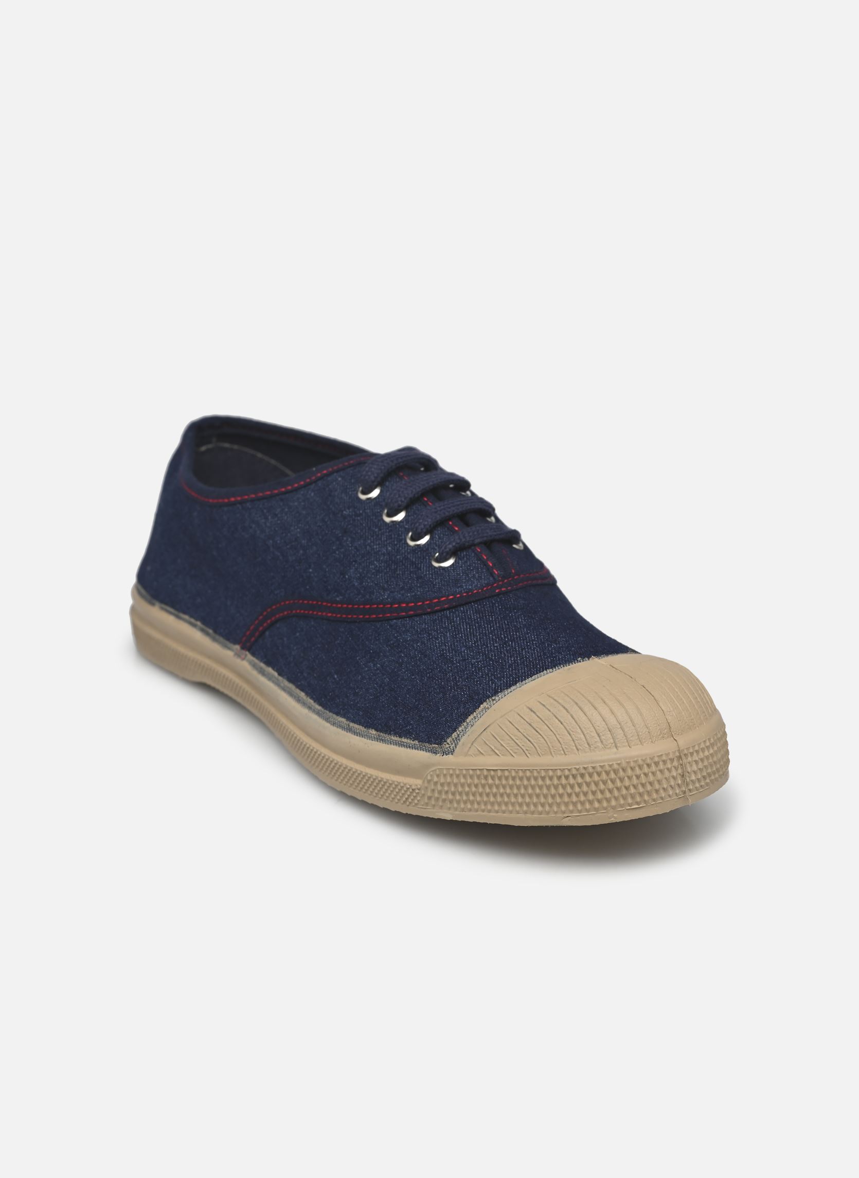 Baskets toile Lacet Denim Brut W femme bleu Bensimon Baskets toile Lacet Denim Brut W femme bleu DENIM