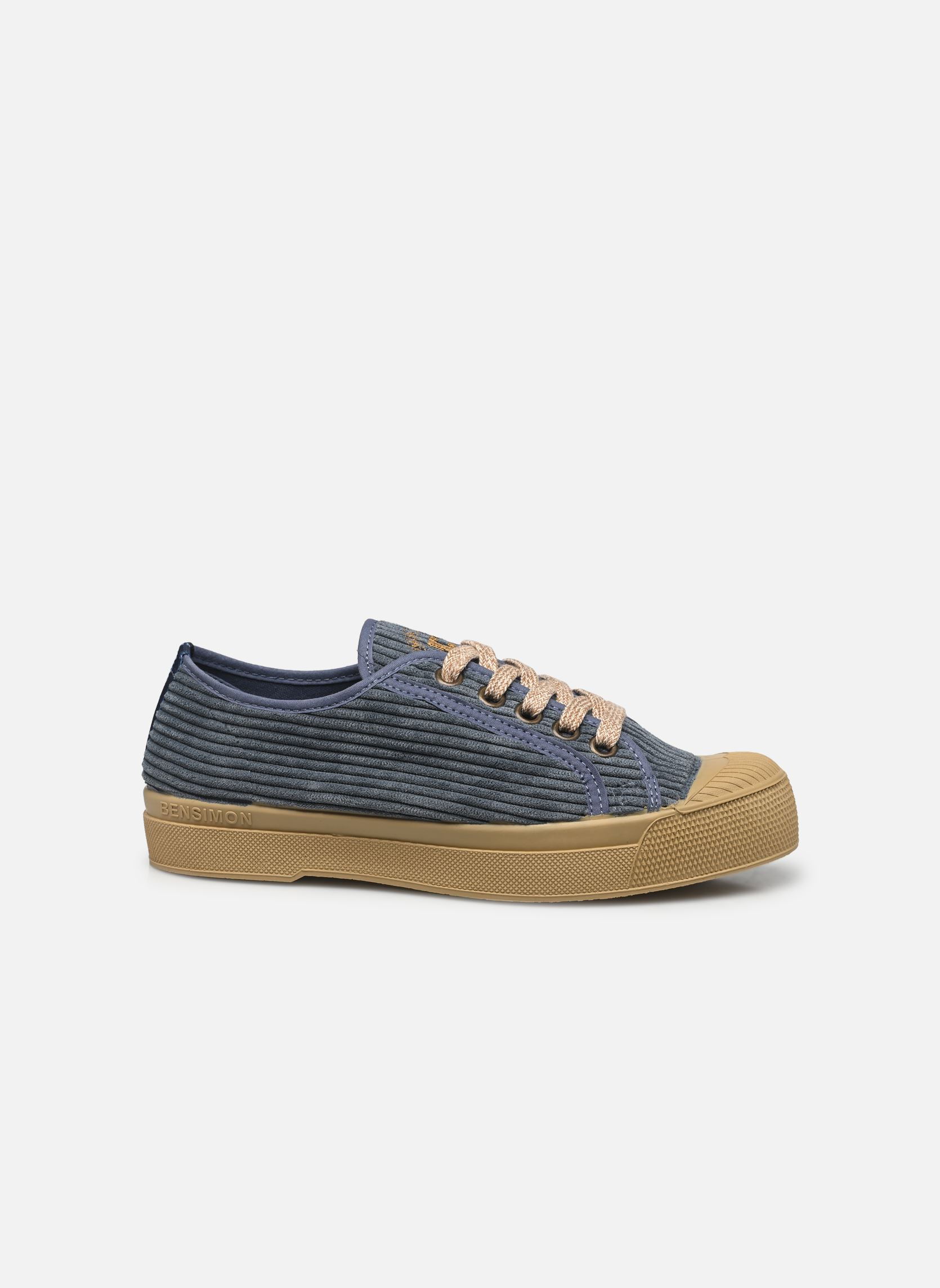 Leinen-Sneaker Romy Velours Corduroy W damen blau Bensimon Leinen-Sneaker Romy Velours Corduroy W damen blau ENCRE
