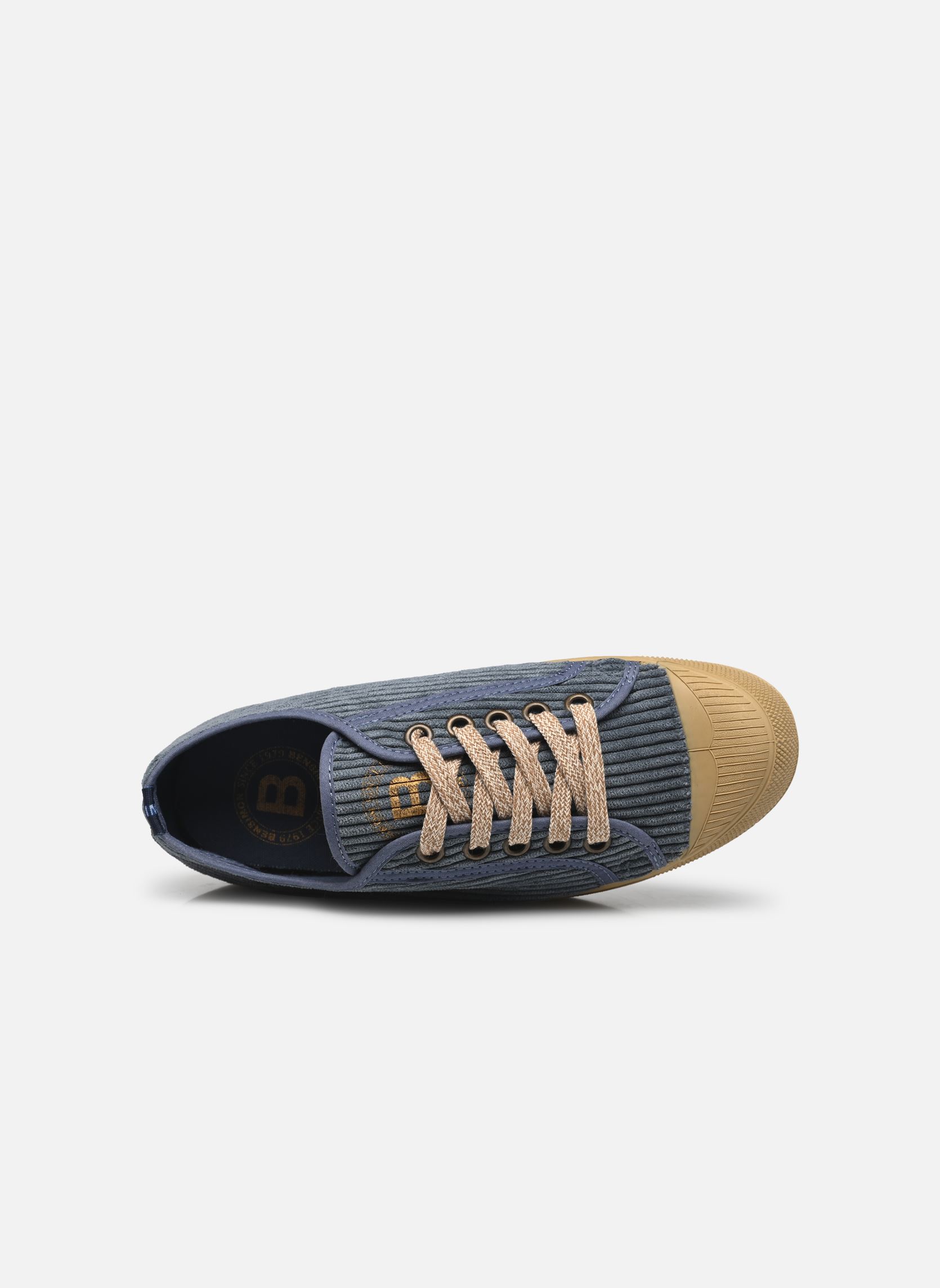 Leinen-Sneaker Romy Velours Corduroy W damen blau Bensimon Leinen-Sneaker Romy Velours Corduroy W damen blau ENCRE
