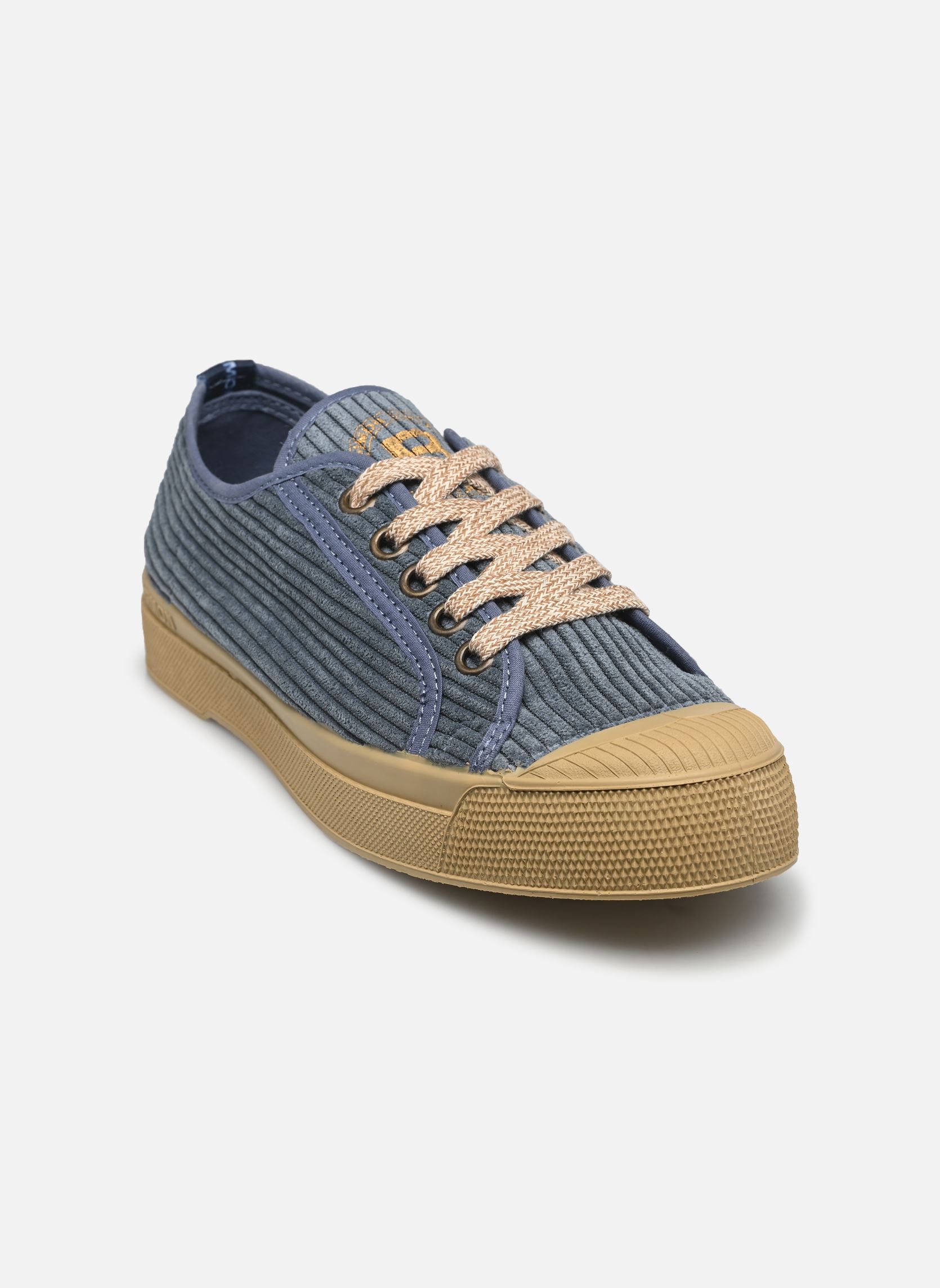 Leinen-Sneaker Romy Velours Corduroy W damen blau Bensimon Leinen-Sneaker Romy Velours Corduroy W damen blau ENCRE