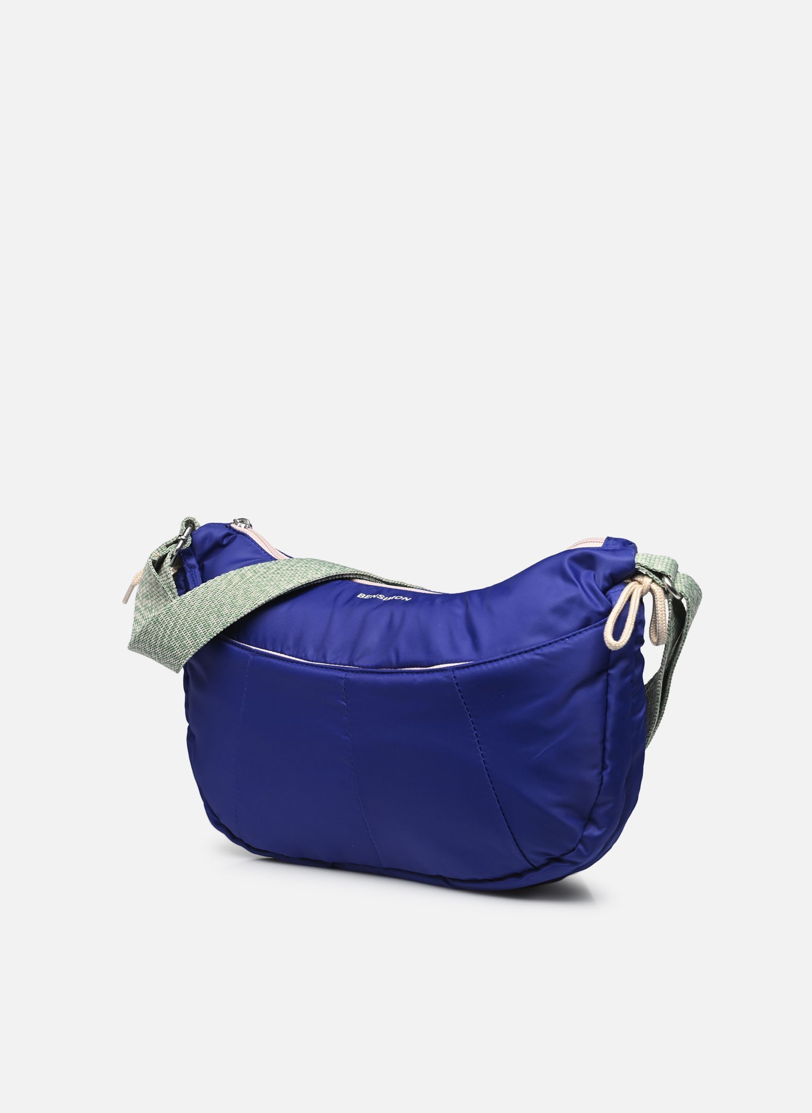 Schoudertassen HALF MOON BAG dames blauw Bensimon Schoudertassen HALF MOON BAG dames blauw Bleu Vif