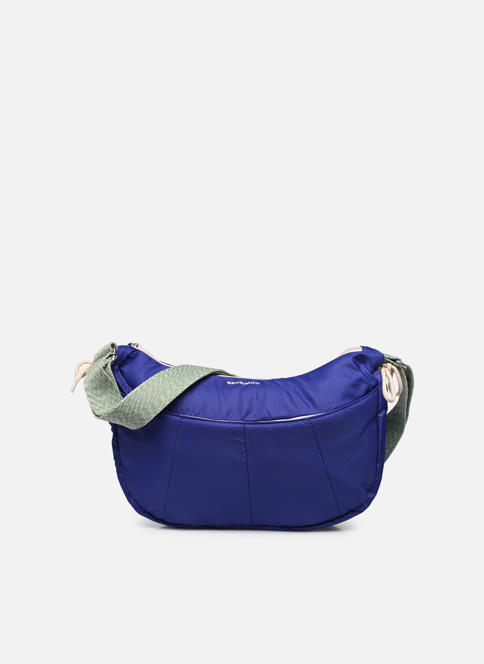 Schoudertassen HALF MOON BAG dames blauw Bensimon Schoudertassen HALF MOON BAG dames blauw Bleu Vif