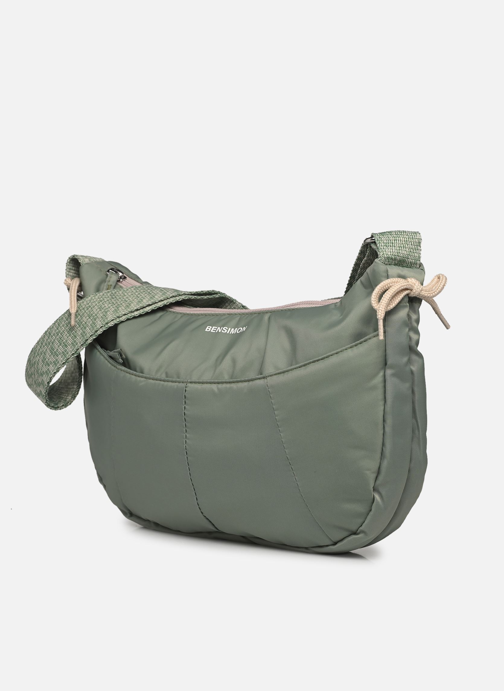 Sacs bandoulière HALF MOON BAG femme vert Bensimon Sacs bandoulière HALF MOON BAG femme vert Sauge