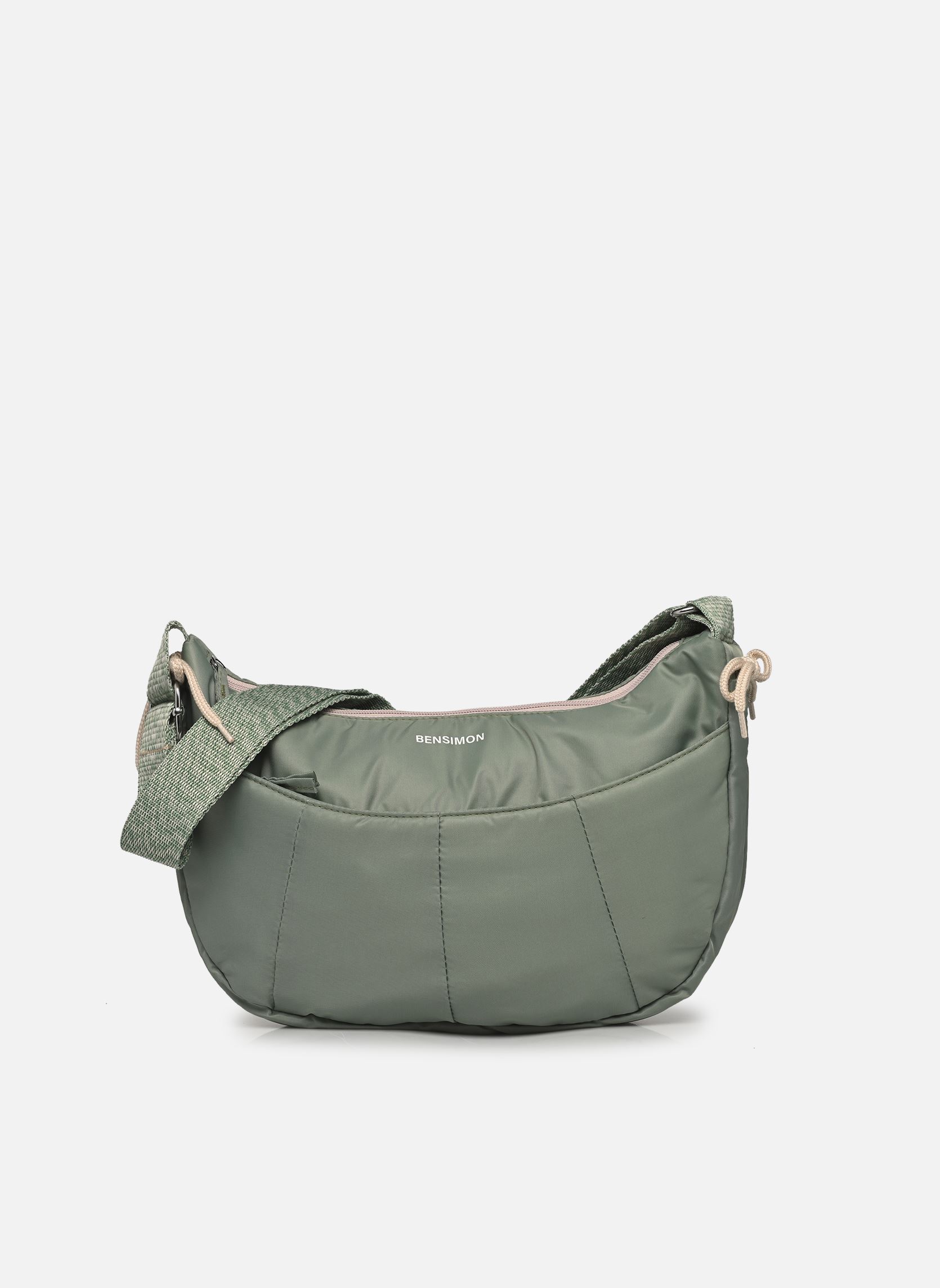 Sacs bandoulière HALF MOON BAG femme vert Bensimon Sacs bandoulière HALF MOON BAG femme vert Sauge