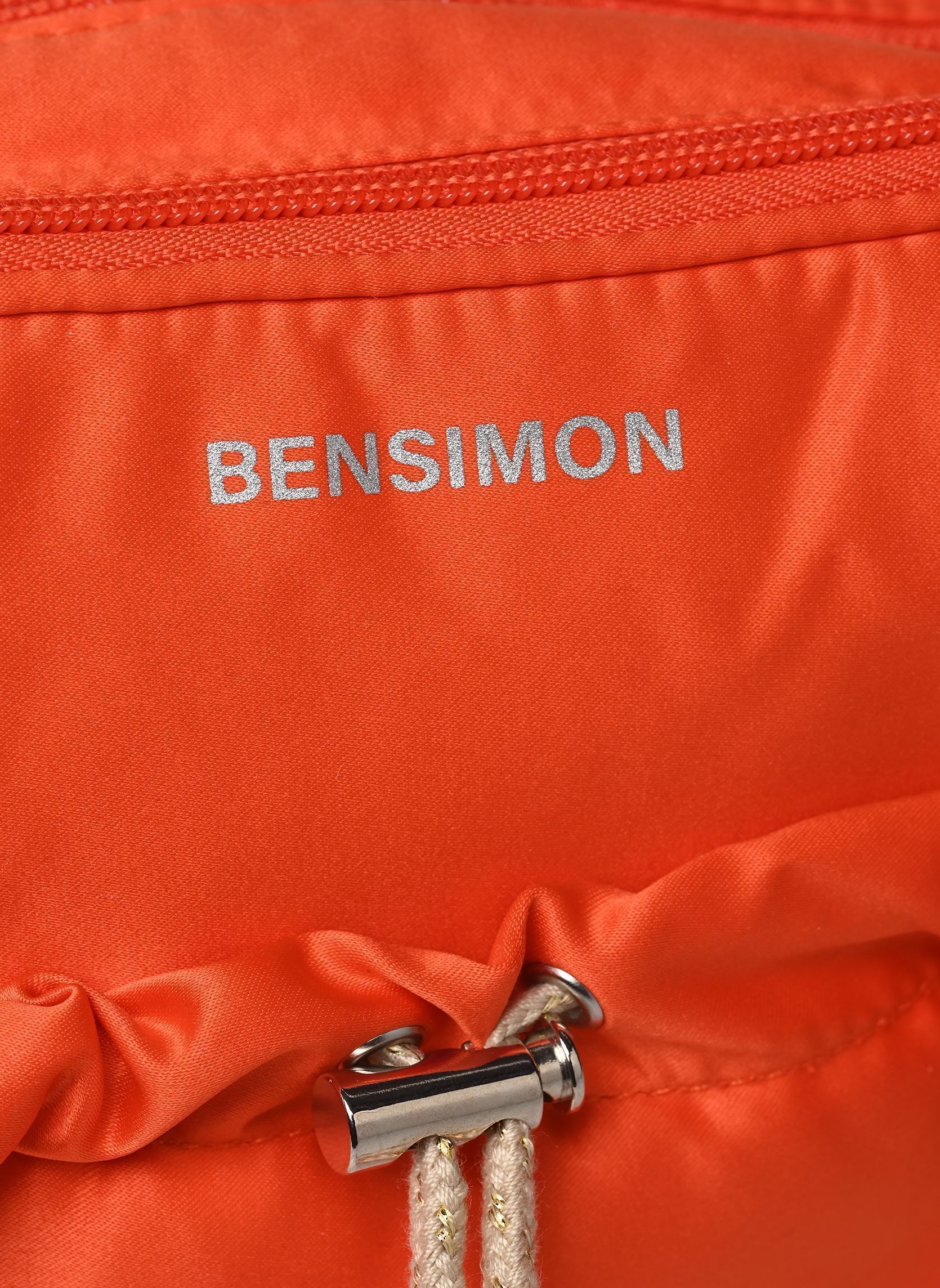 Sacs bandoulière SMALL BAG MADRAS femme orange Bensimon Sacs bandoulière SMALL BAG MADRAS femme orange Mandarine