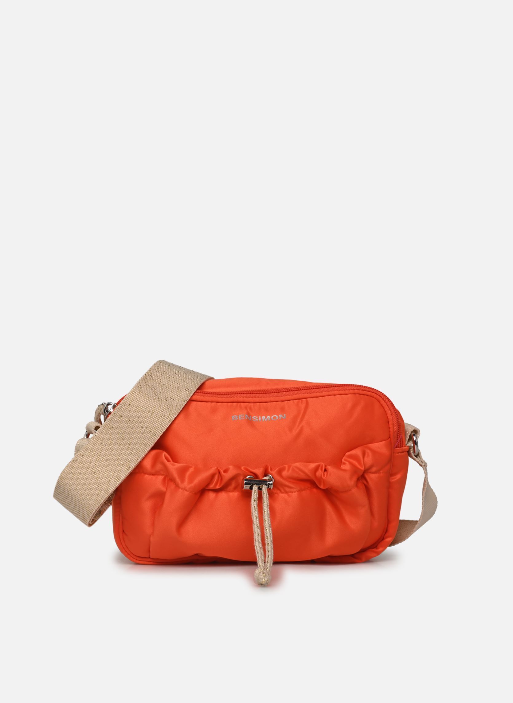 Sacs bandoulière SMALL BAG MADRAS femme orange Bensimon Sacs bandoulière SMALL BAG MADRAS femme orange Mandarine