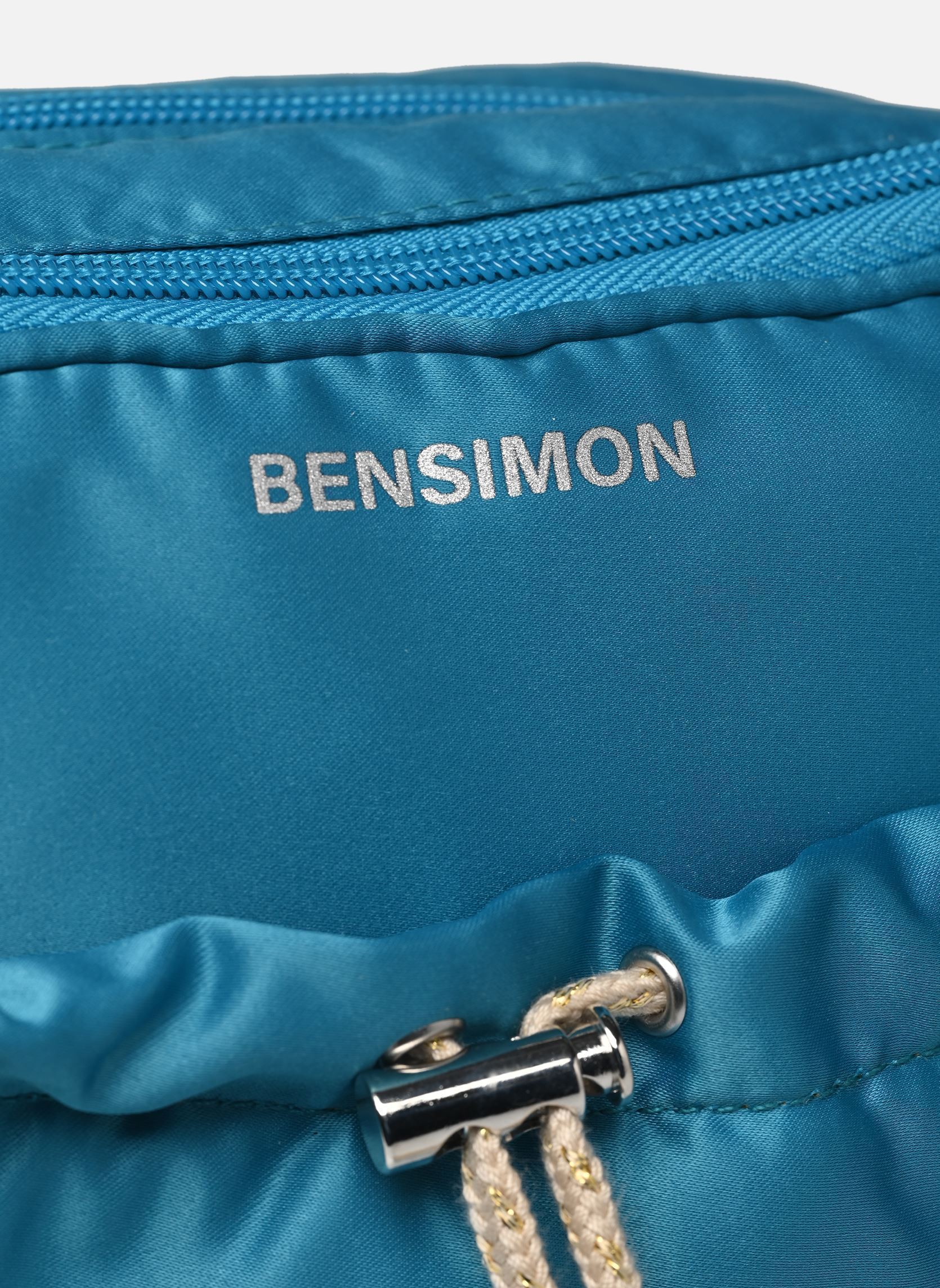 Schoudertassen SMALL BAG MADRAS dames blauw Bensimon Schoudertassen SMALL BAG MADRAS dames blauw Turquoise
