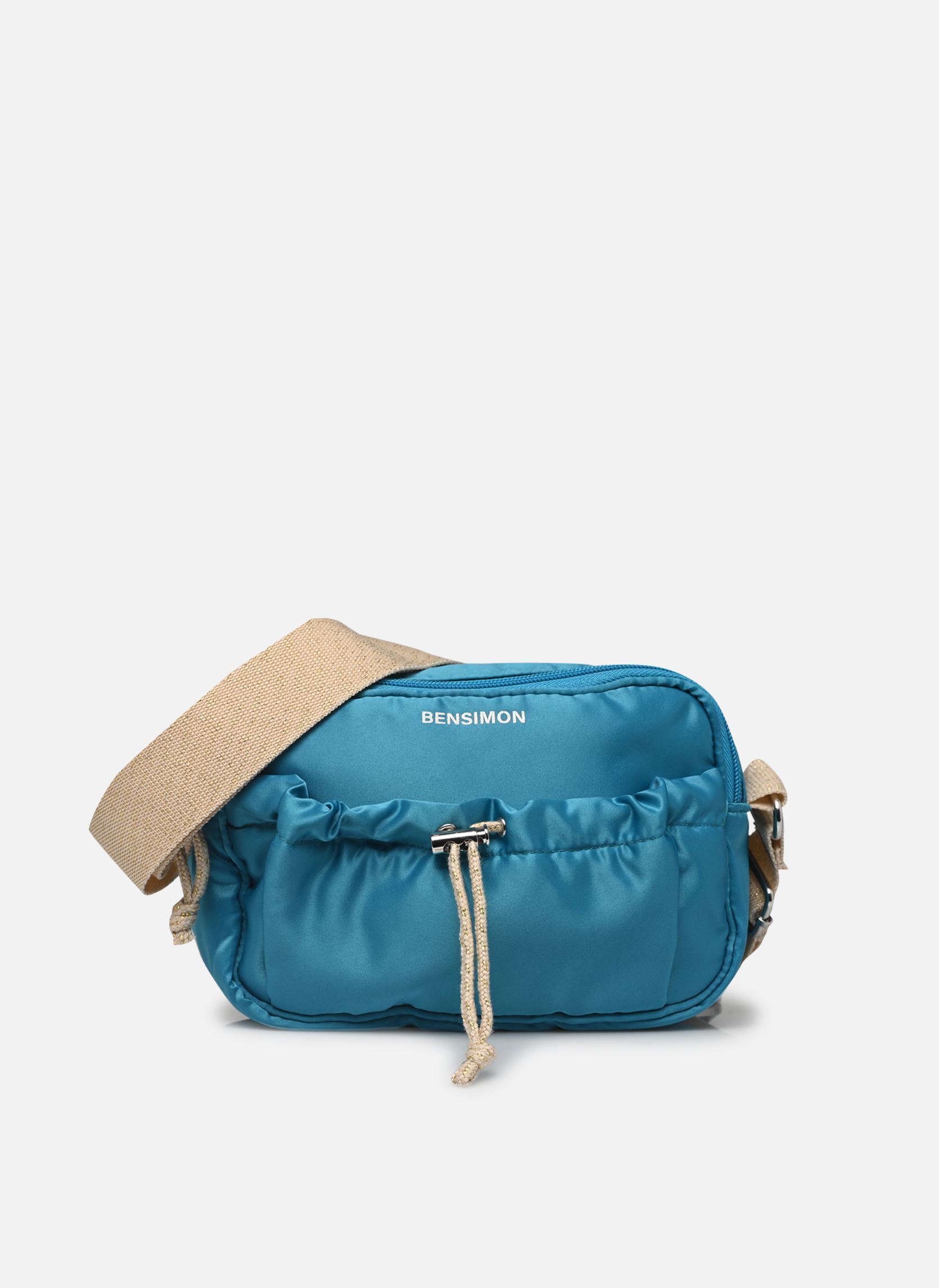 Schoudertassen SMALL BAG MADRAS dames blauw Bensimon Schoudertassen SMALL BAG MADRAS dames blauw Turquoise